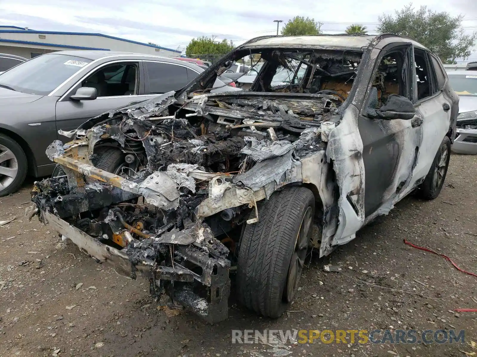 2 Photograph of a damaged car 5UXTR7C53KLF23406 BMW X3 2019