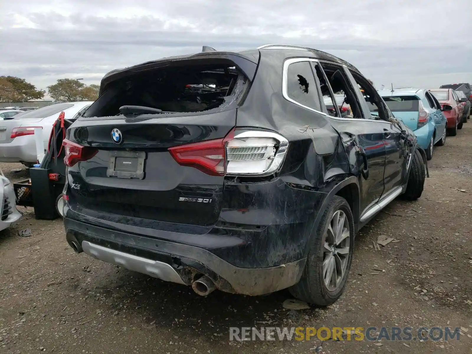4 Фотография поврежденного автомобиля 5UXTR7C53KLF23406 BMW X3 2019