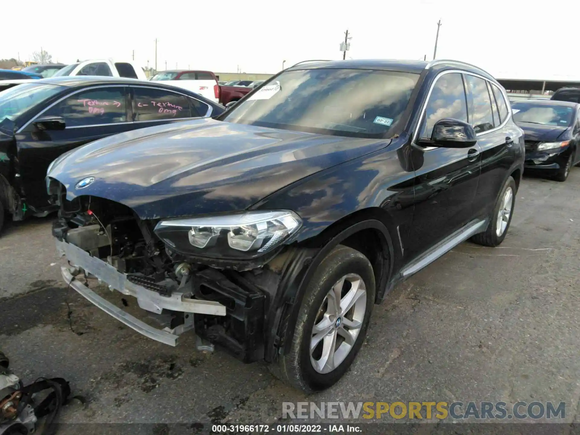 2 Фотография поврежденного автомобиля 5UXTR7C53KLF24426 BMW X3 2019