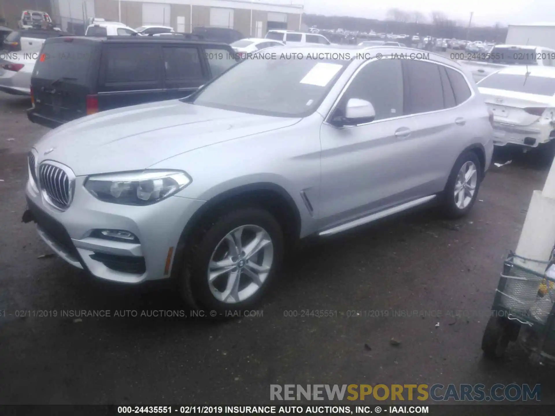 2 Photograph of a damaged car 5UXTR7C53KLF24832 BMW X3 2019