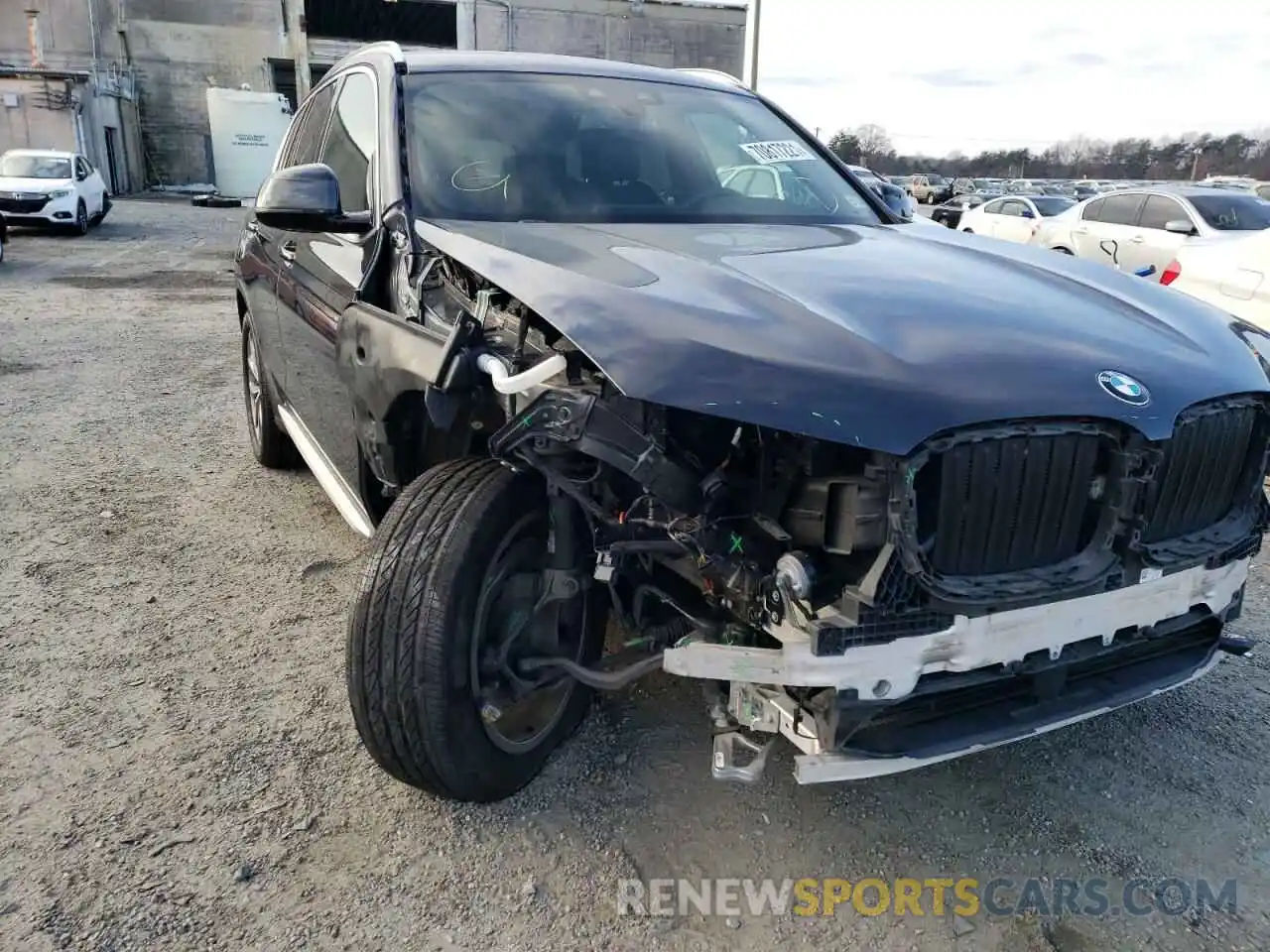 9 Photograph of a damaged car 5UXTR7C53KLF25155 BMW X3 2019