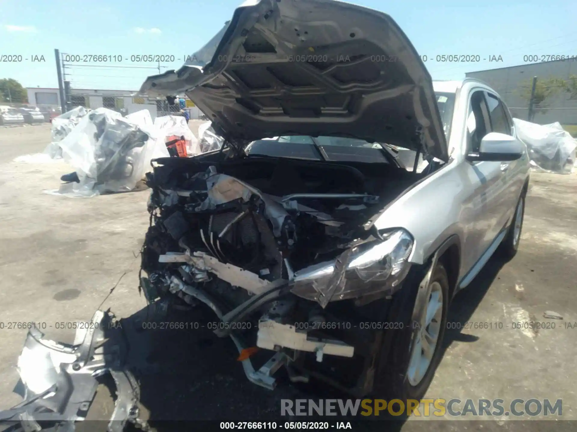 6 Photograph of a damaged car 5UXTR7C53KLF27312 BMW X3 2019