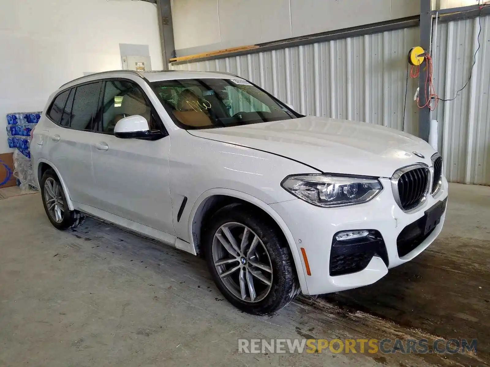 1 Photograph of a damaged car 5UXTR7C53KLF27410 BMW X3 2019