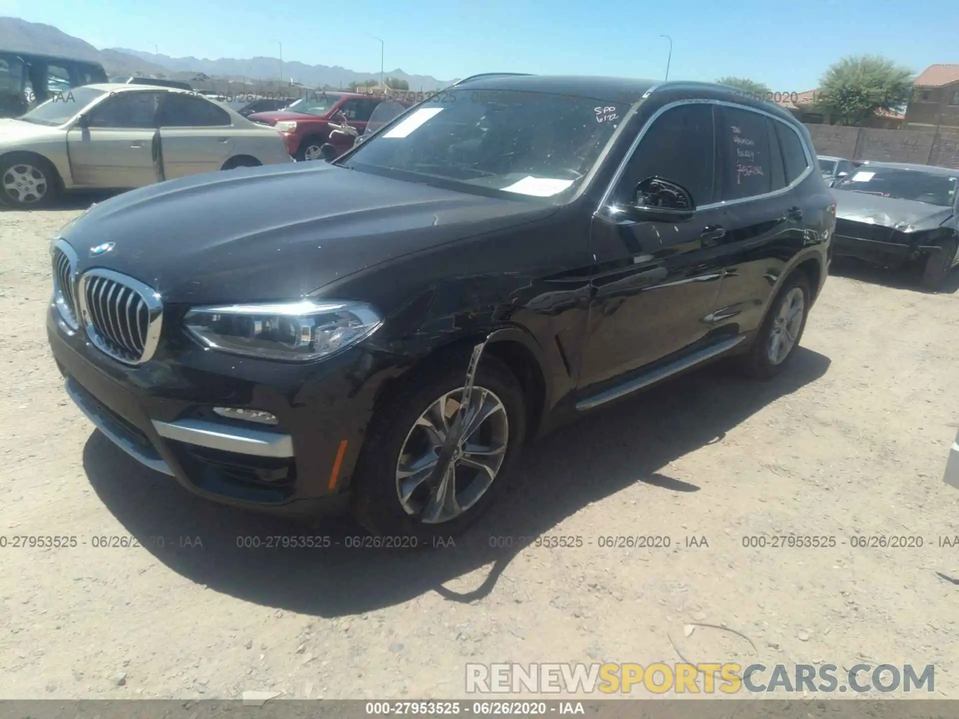 2 Photograph of a damaged car 5UXTR7C53KLF28086 BMW X3 2019