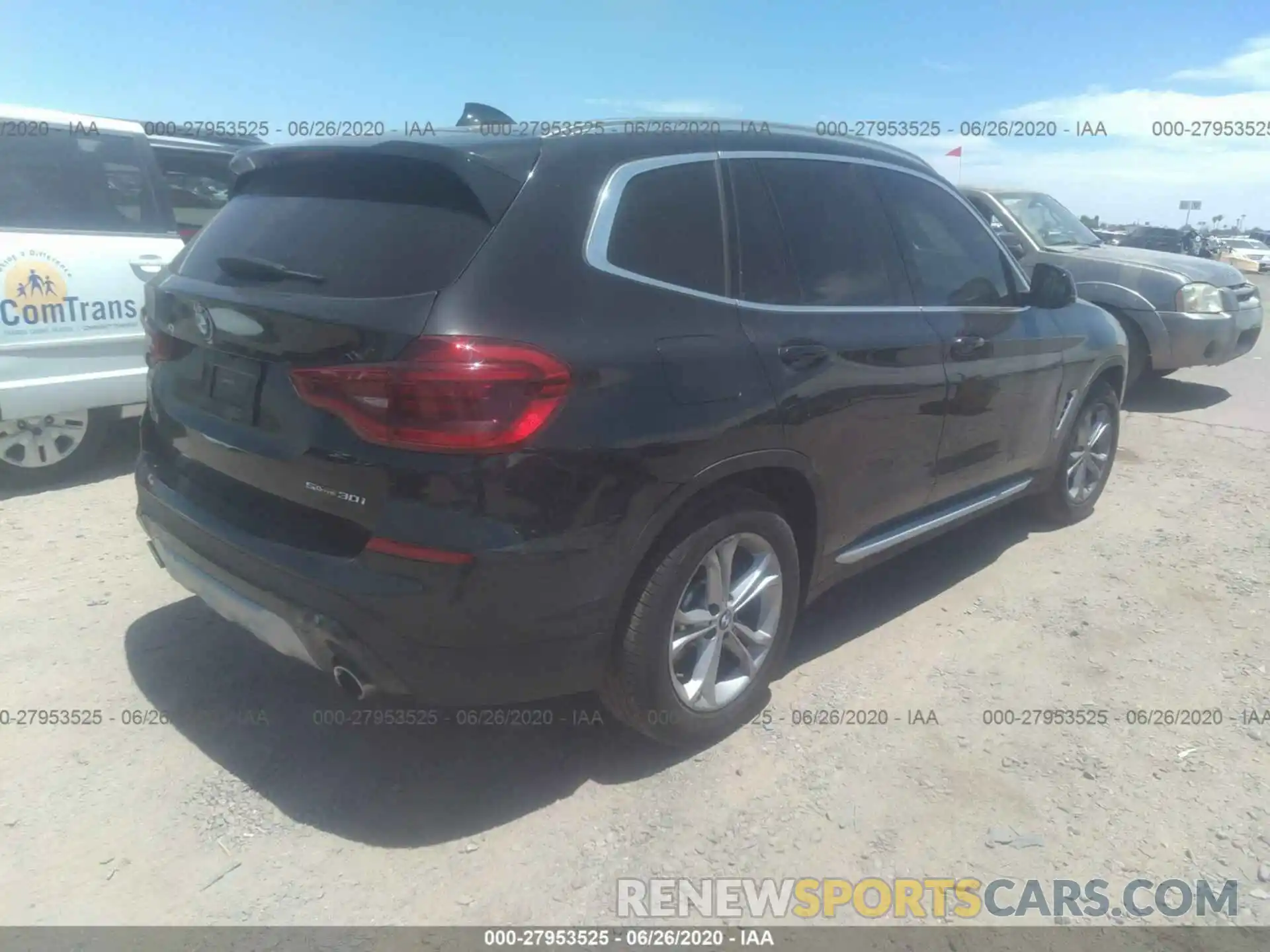 4 Photograph of a damaged car 5UXTR7C53KLF28086 BMW X3 2019