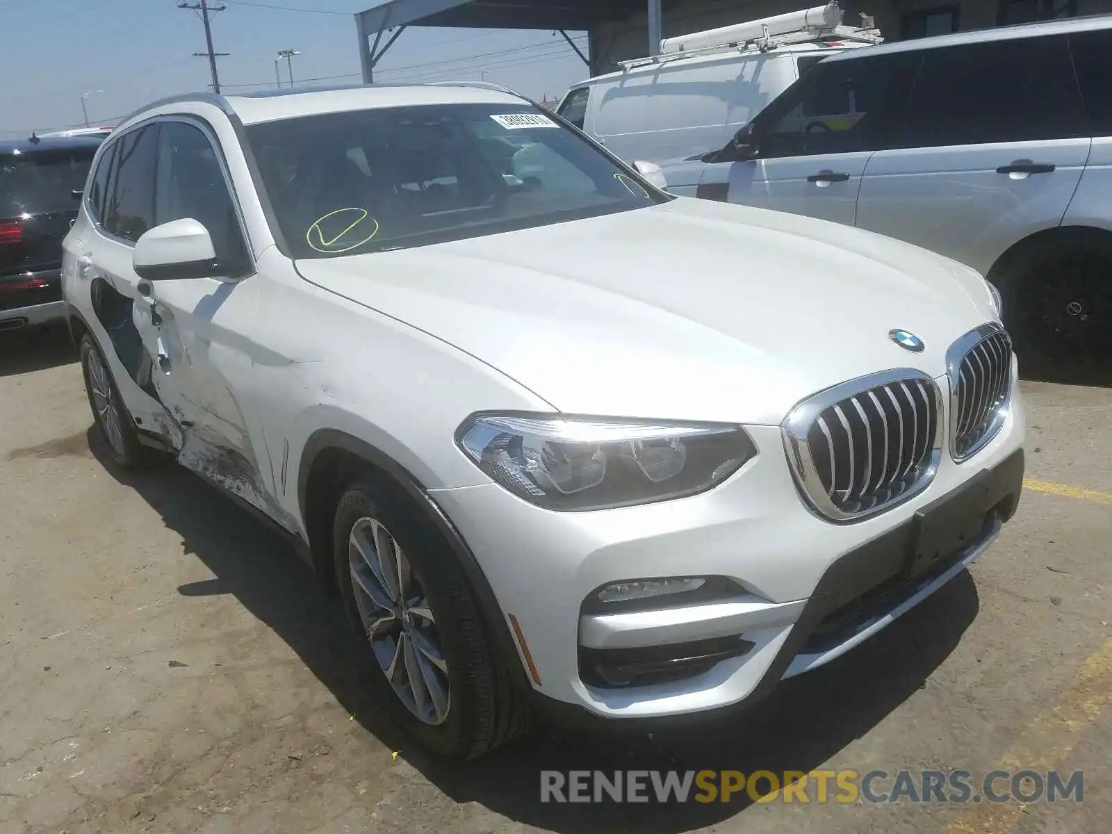 1 Photograph of a damaged car 5UXTR7C53KLF28217 BMW X3 2019