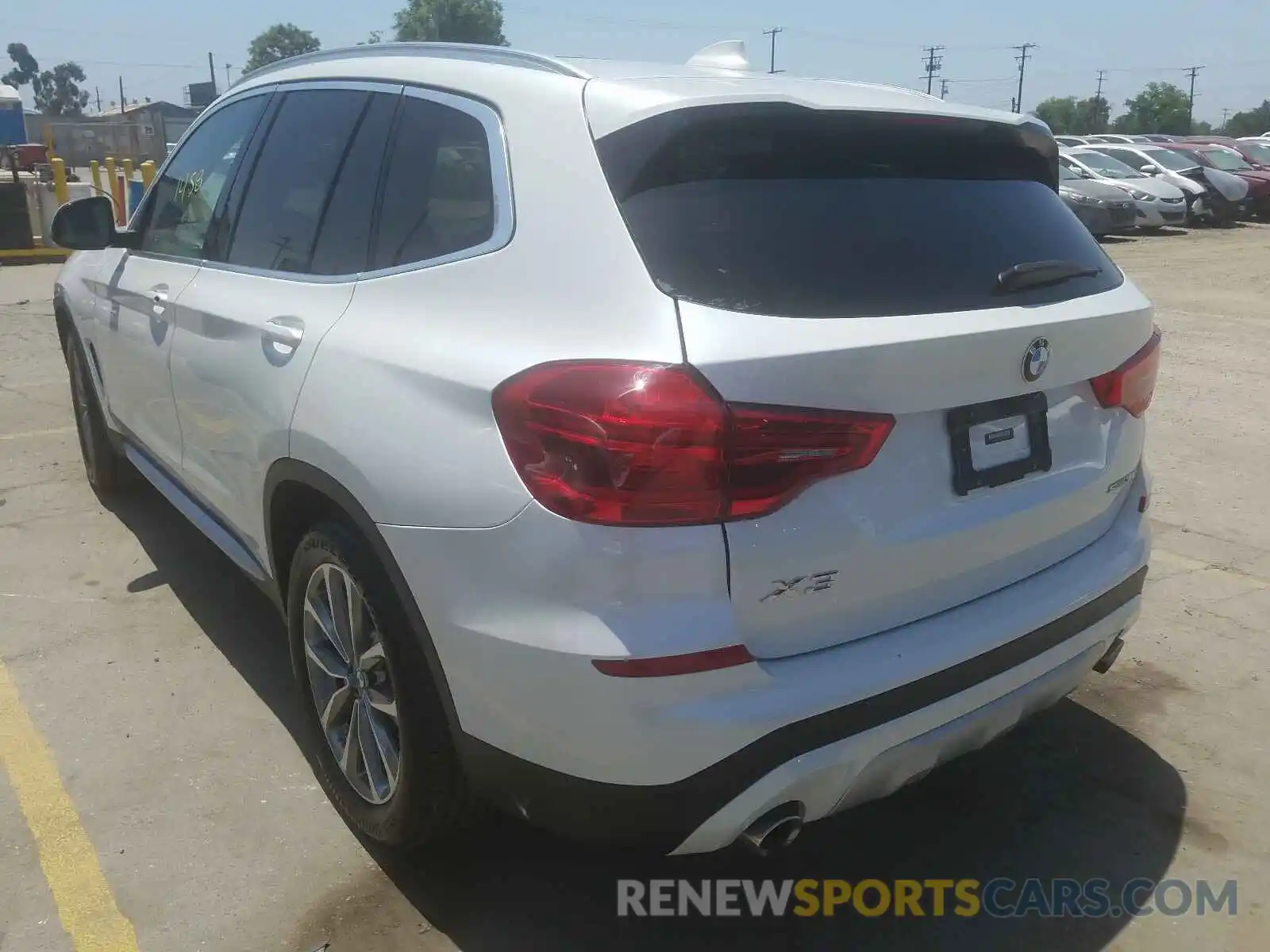 3 Photograph of a damaged car 5UXTR7C53KLF28217 BMW X3 2019