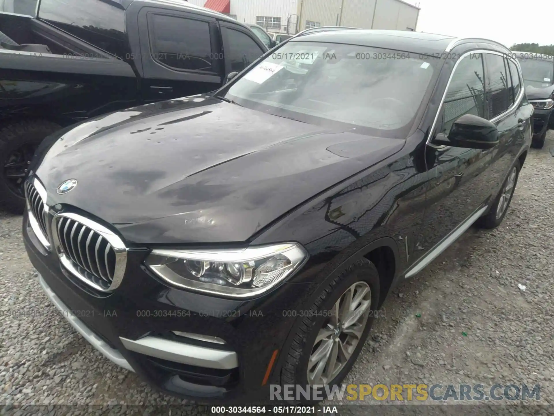 2 Фотография поврежденного автомобиля 5UXTR7C53KLF28430 BMW X3 2019