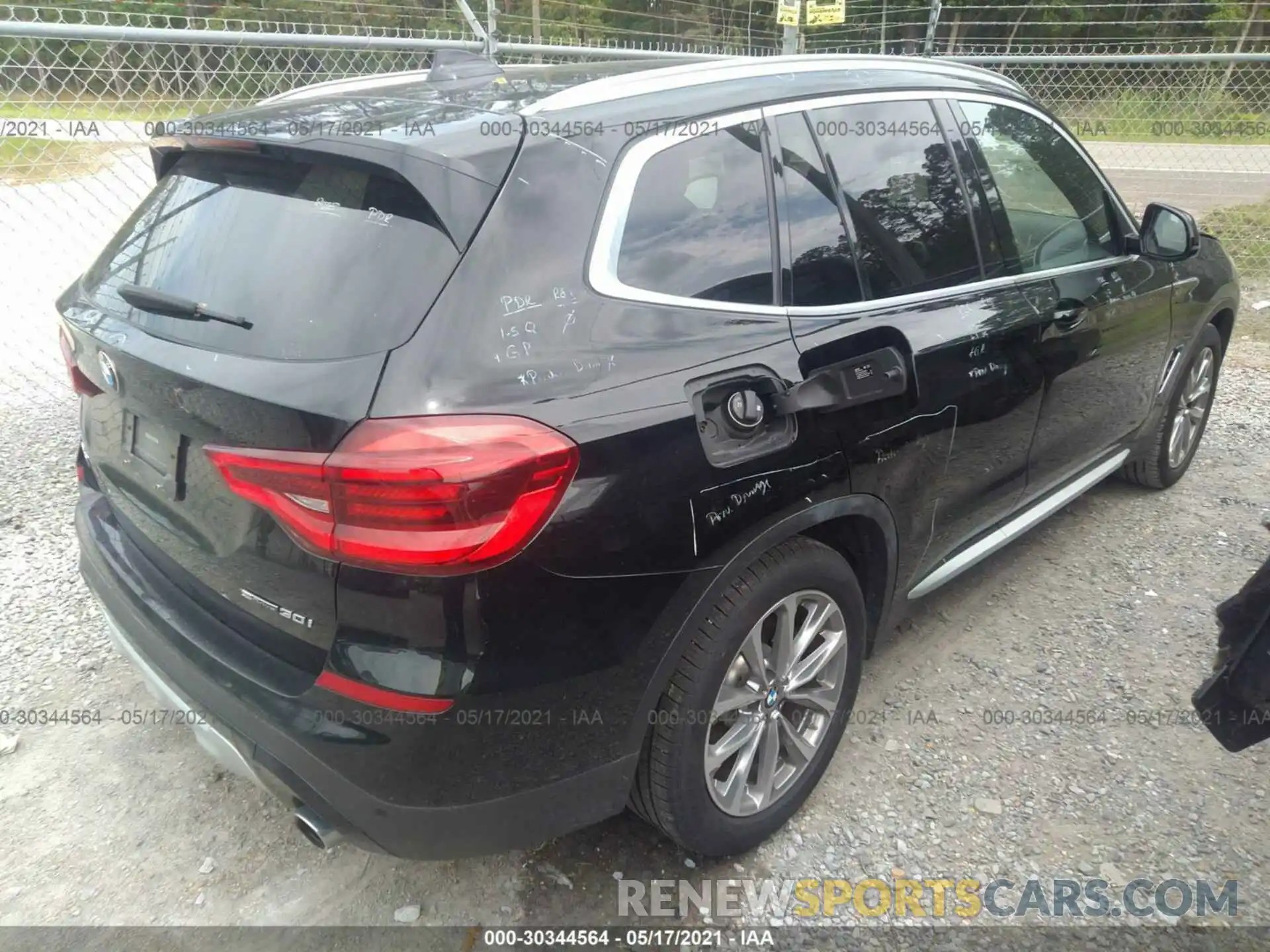 4 Photograph of a damaged car 5UXTR7C53KLF28430 BMW X3 2019