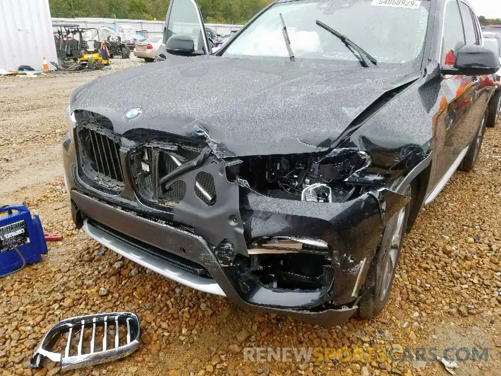 9 Photograph of a damaged car 5UXTR7C53KLF29383 BMW X3 2019