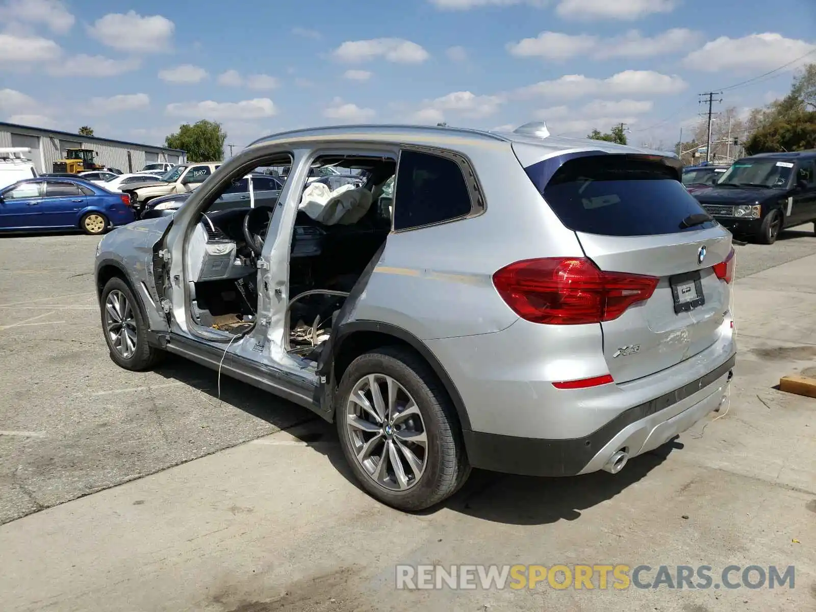 3 Photograph of a damaged car 5UXTR7C53KLF30114 BMW X3 2019