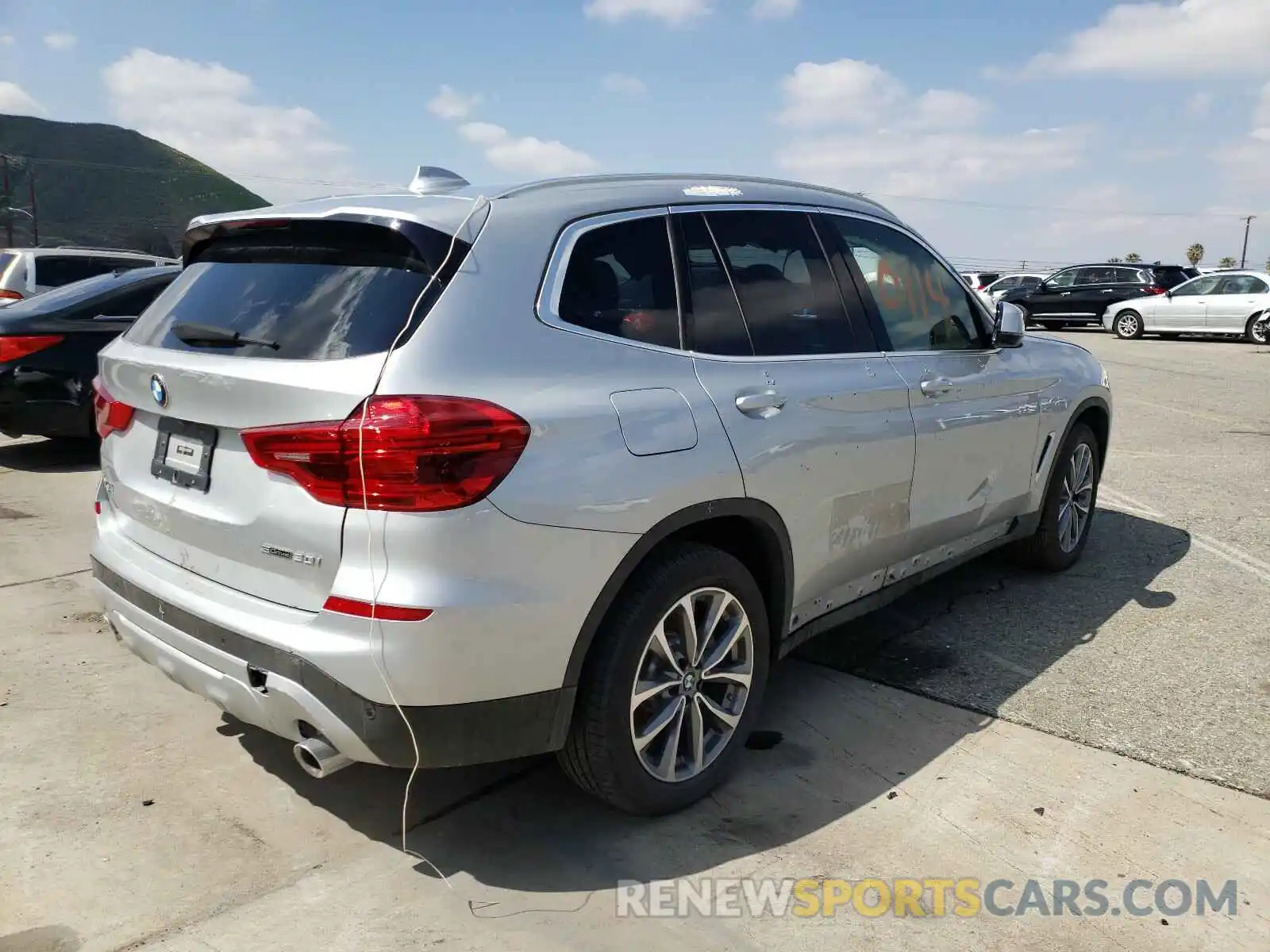 4 Photograph of a damaged car 5UXTR7C53KLF30114 BMW X3 2019