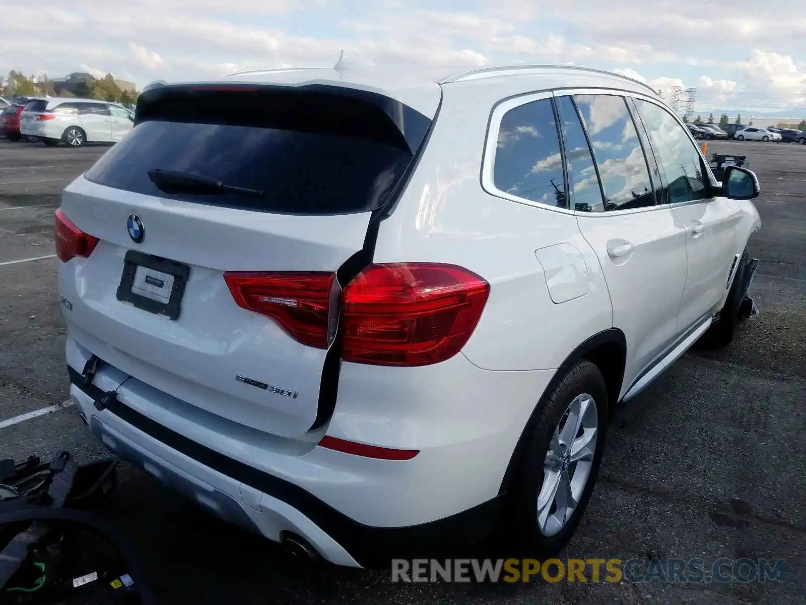 4 Photograph of a damaged car 5UXTR7C53KLF31747 BMW X3 2019