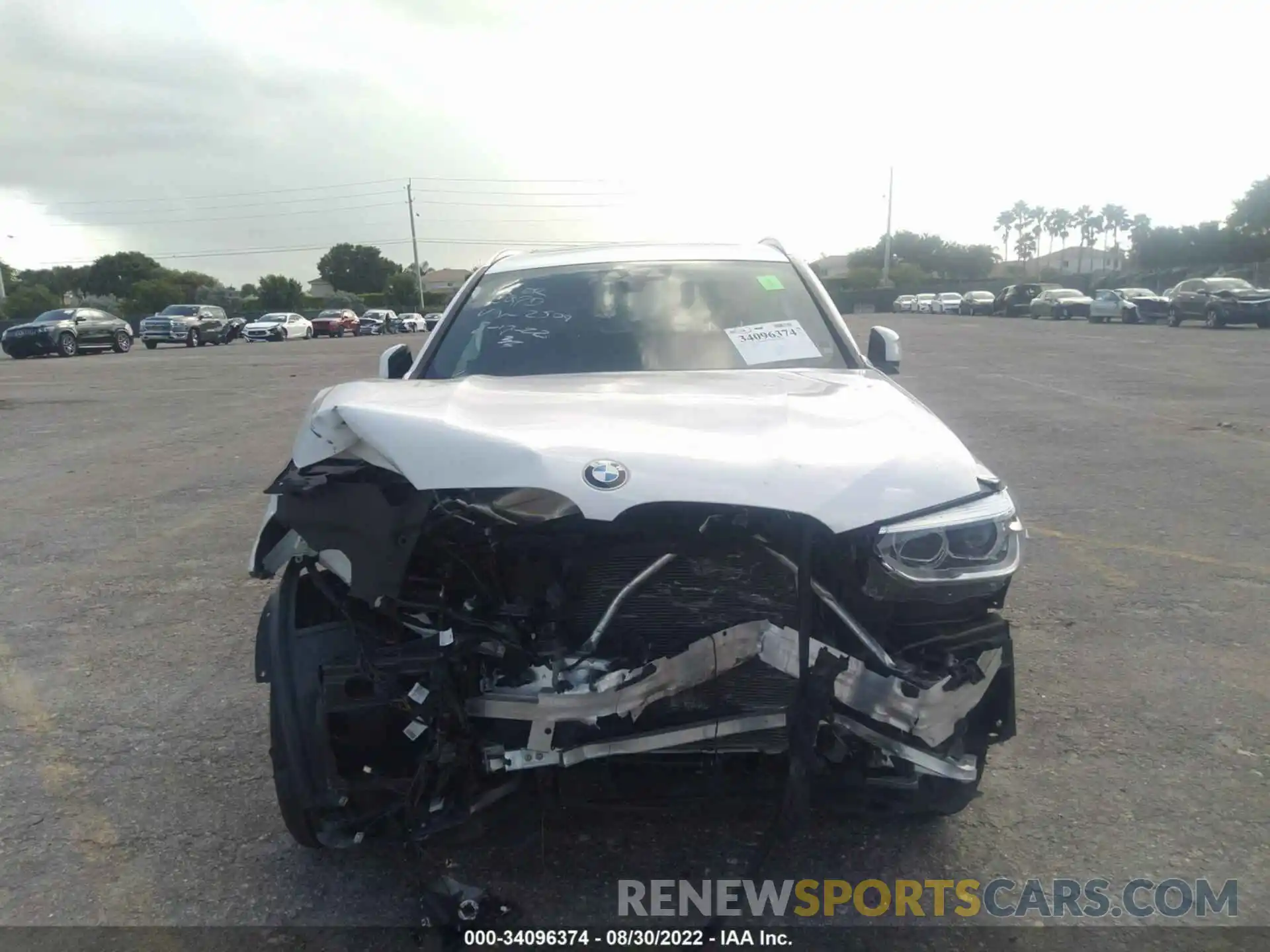 6 Photograph of a damaged car 5UXTR7C53KLF32509 BMW X3 2019