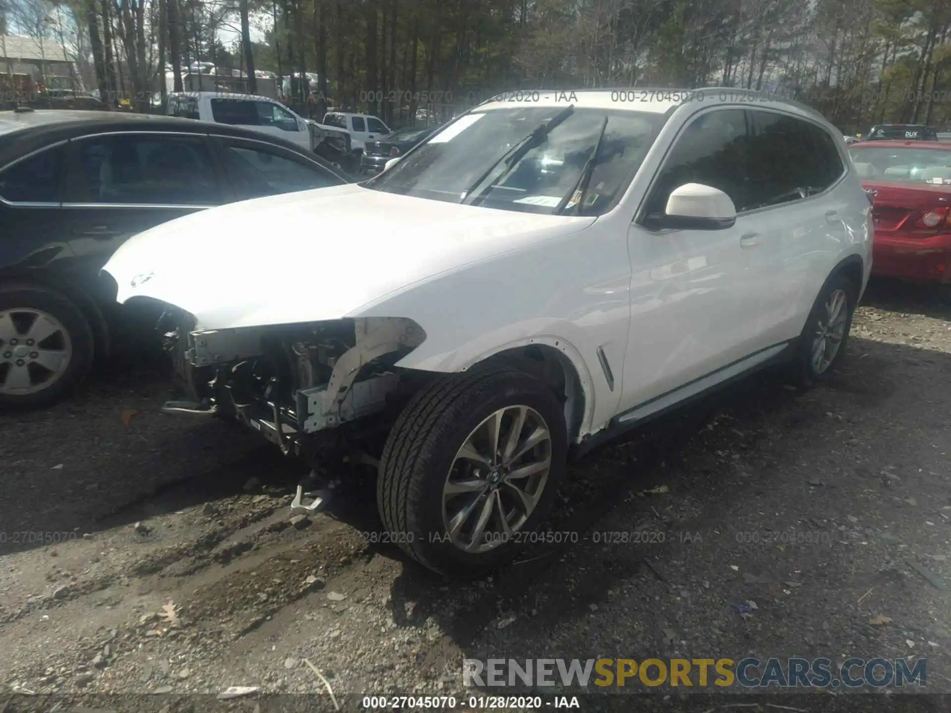 2 Photograph of a damaged car 5UXTR7C53KLF32672 BMW X3 2019