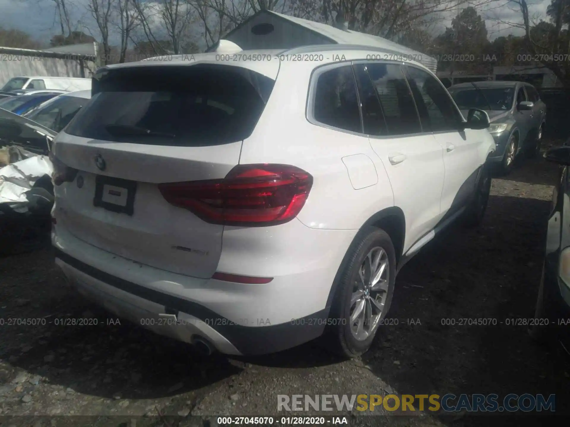 4 Фотография поврежденного автомобиля 5UXTR7C53KLF32672 BMW X3 2019