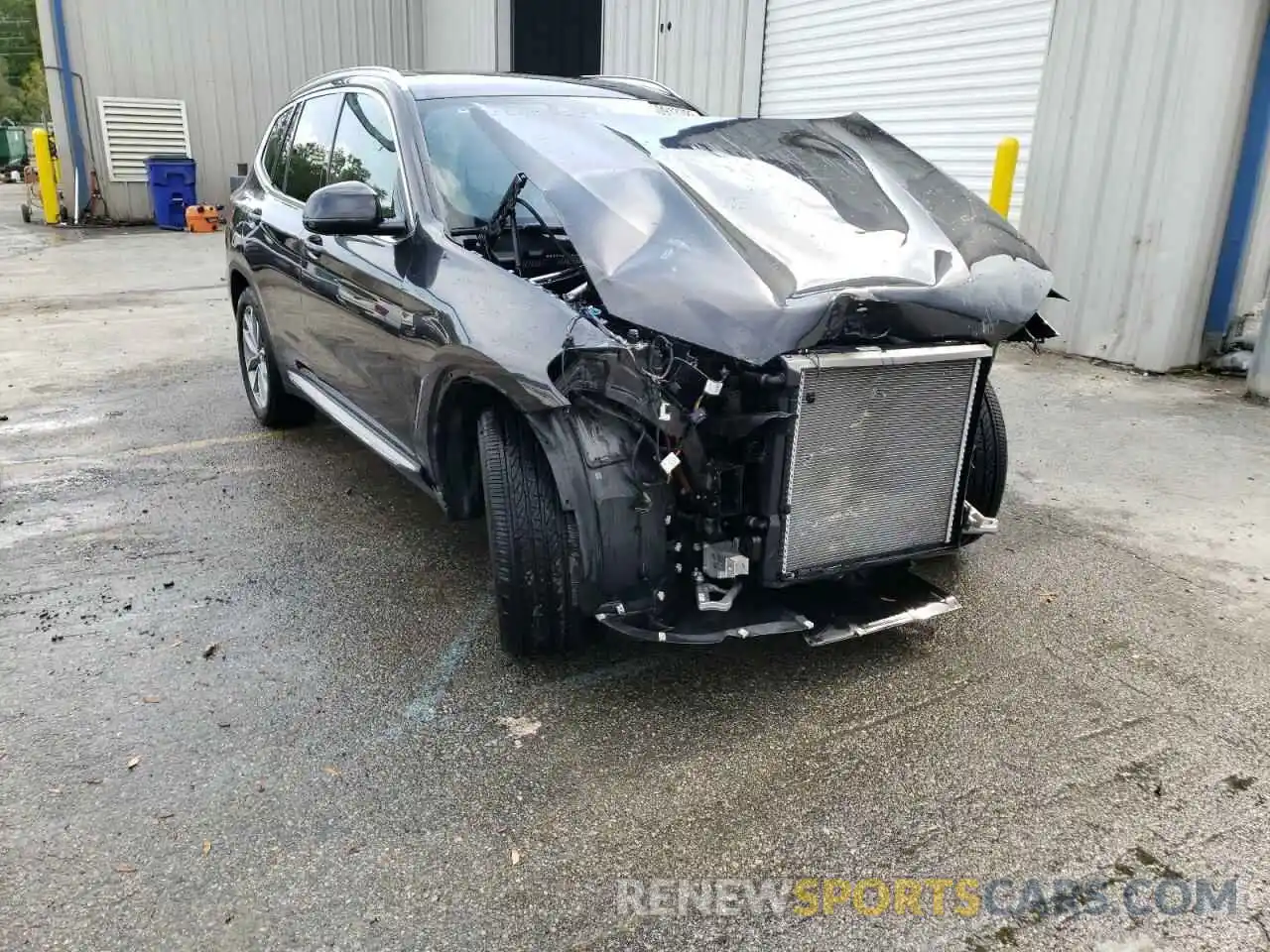 1 Photograph of a damaged car 5UXTR7C53KLF33644 BMW X3 2019