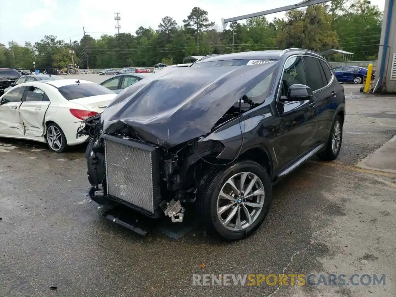 2 Photograph of a damaged car 5UXTR7C53KLF33644 BMW X3 2019