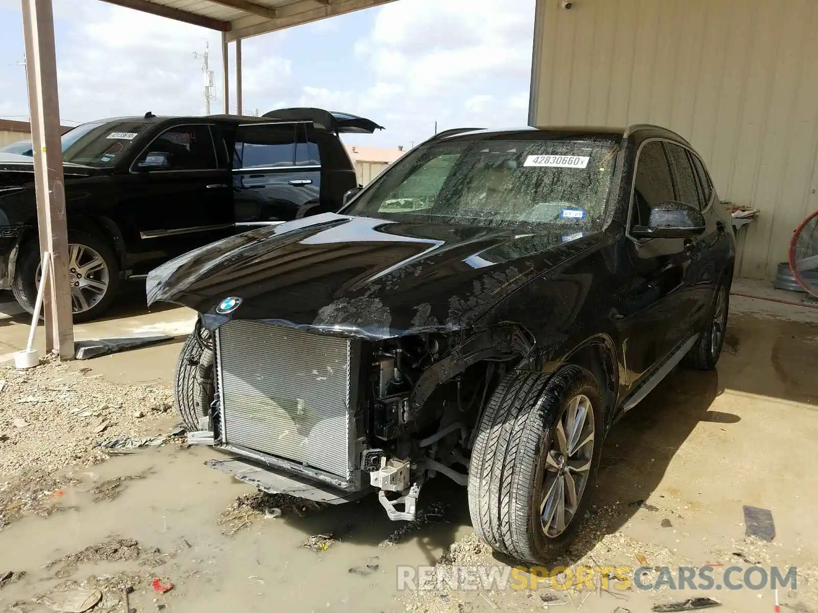 2 Photograph of a damaged car 5UXTR7C53KLF37368 BMW X3 2019