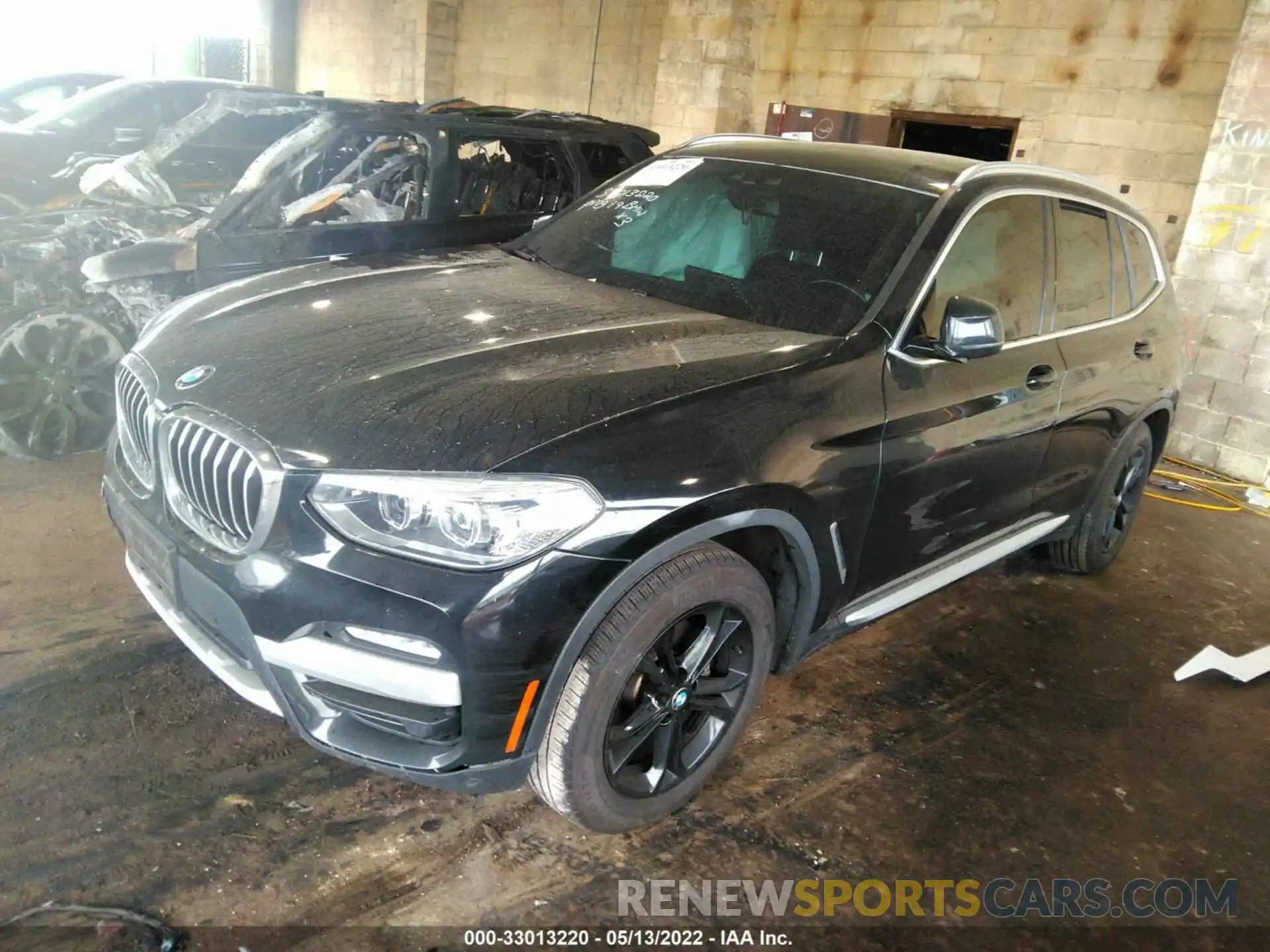 2 Photograph of a damaged car 5UXTR7C53KLR43731 BMW X3 2019