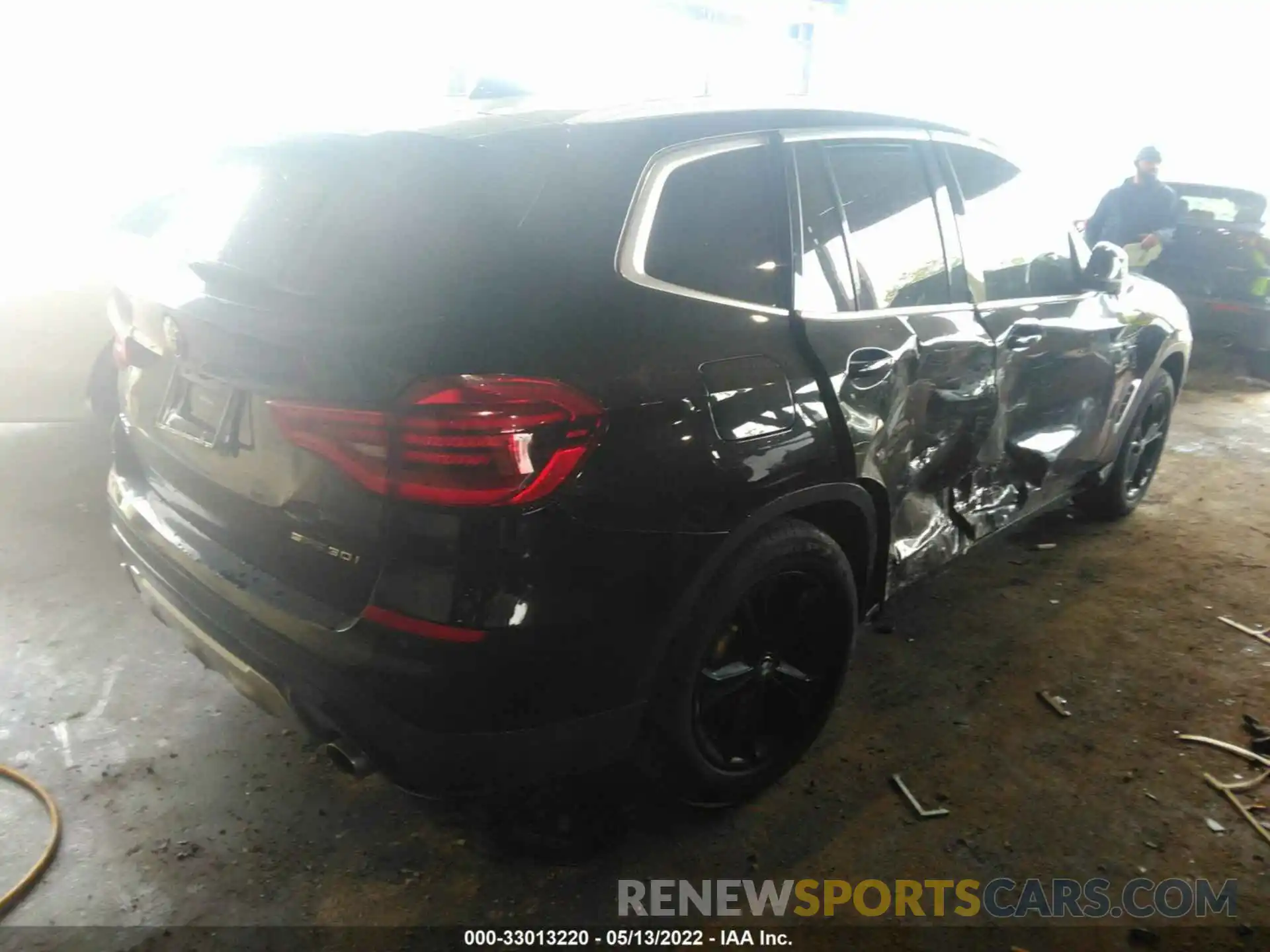 4 Фотография поврежденного автомобиля 5UXTR7C53KLR43731 BMW X3 2019