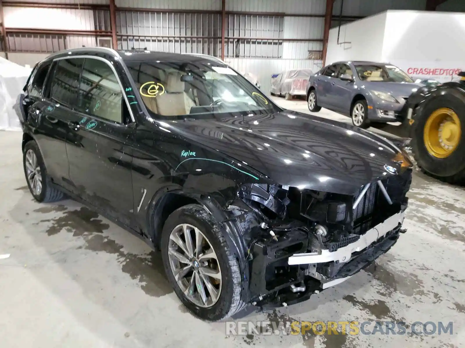 1 Photograph of a damaged car 5UXTR7C53KLR46161 BMW X3 2019