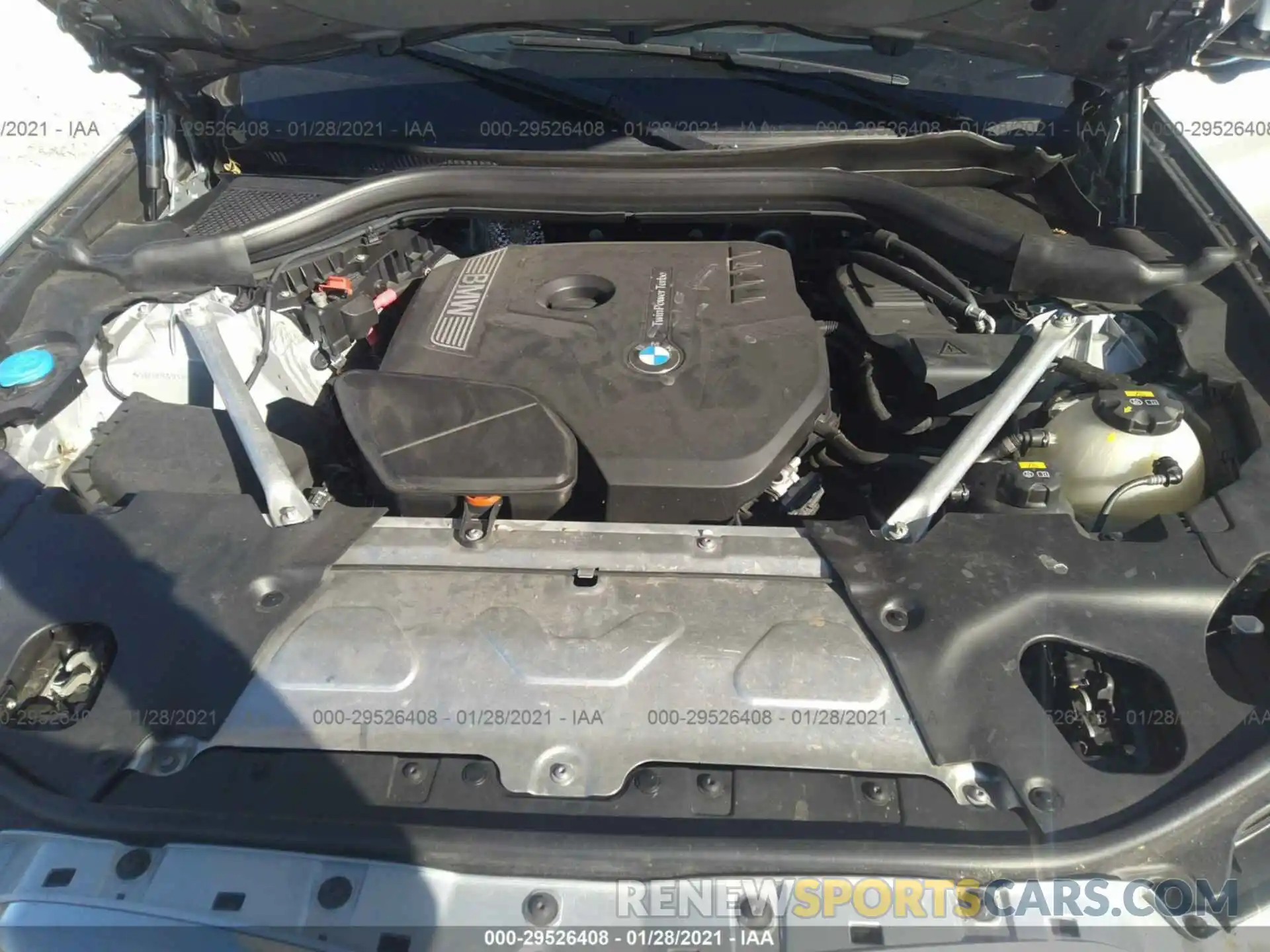 10 Photograph of a damaged car 5UXTR7C53KLR46256 BMW X3 2019