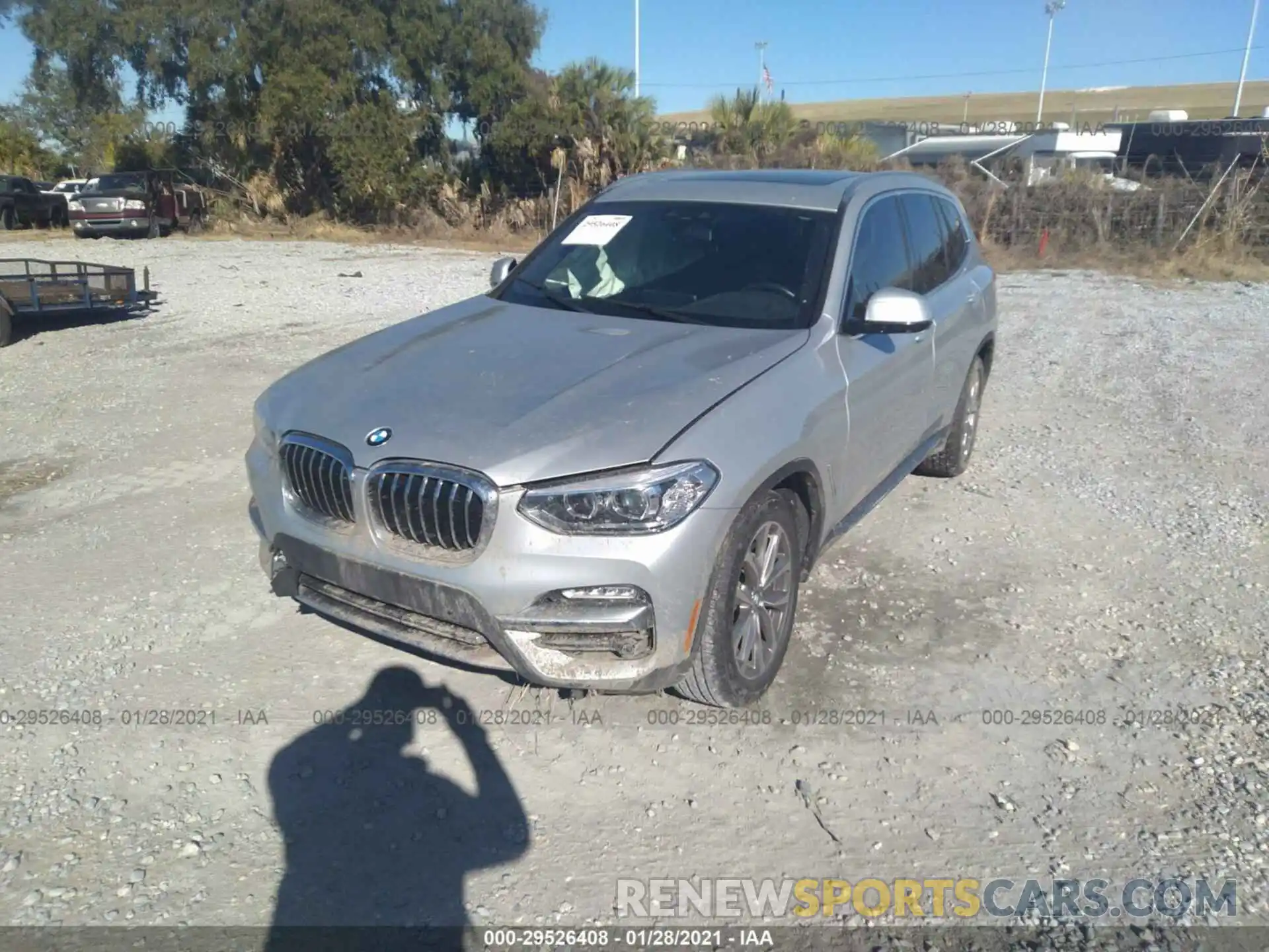 2 Photograph of a damaged car 5UXTR7C53KLR46256 BMW X3 2019