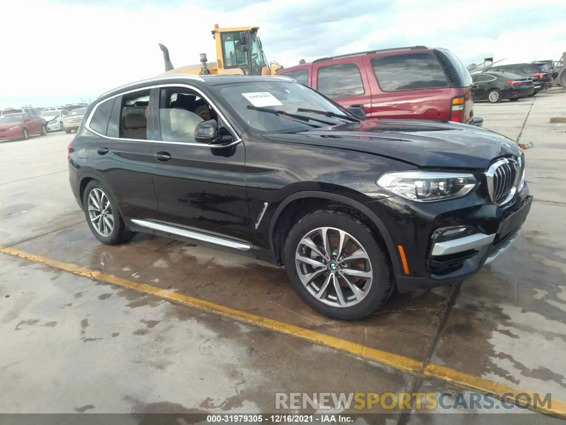 1 Photograph of a damaged car 5UXTR7C53KLR48315 BMW X3 2019