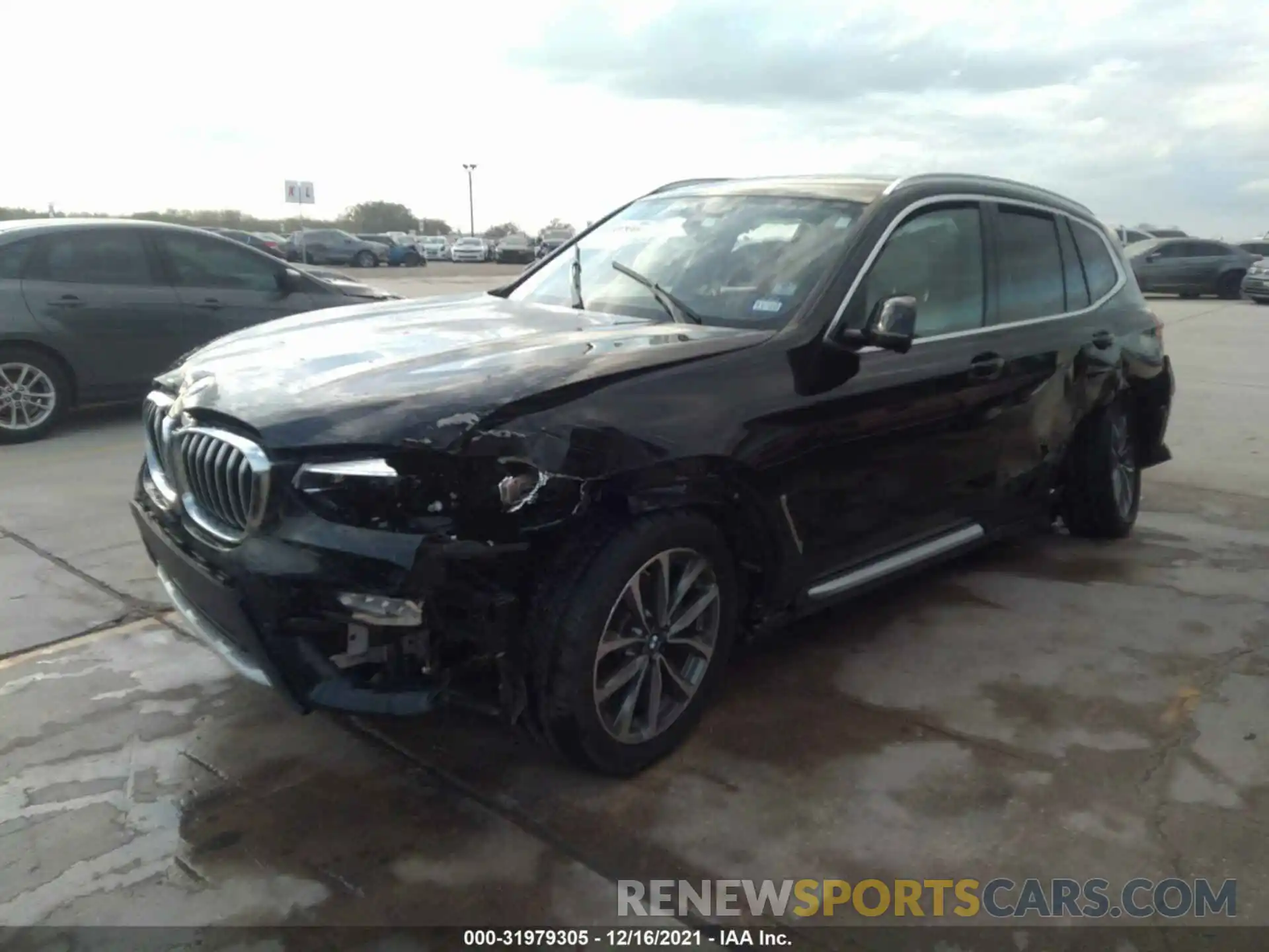 2 Photograph of a damaged car 5UXTR7C53KLR48315 BMW X3 2019