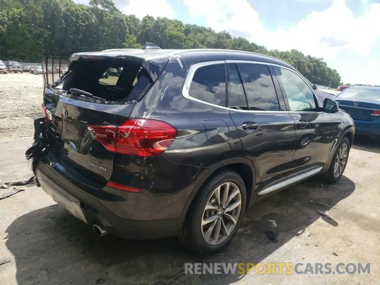 4 Photograph of a damaged car 5UXTR7C53KLR48962 BMW X3 2019