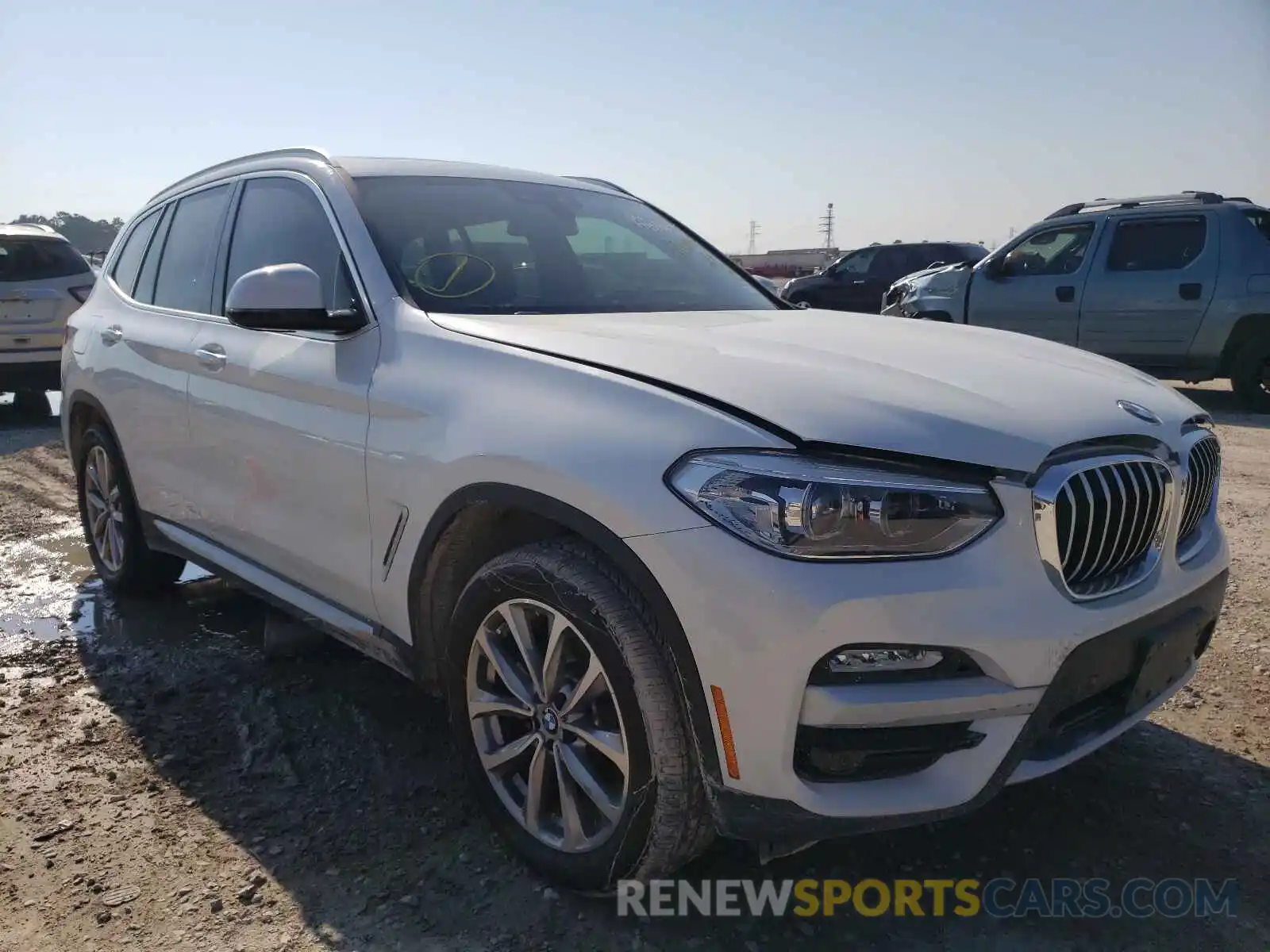 1 Photograph of a damaged car 5UXTR7C53KLR49366 BMW X3 2019