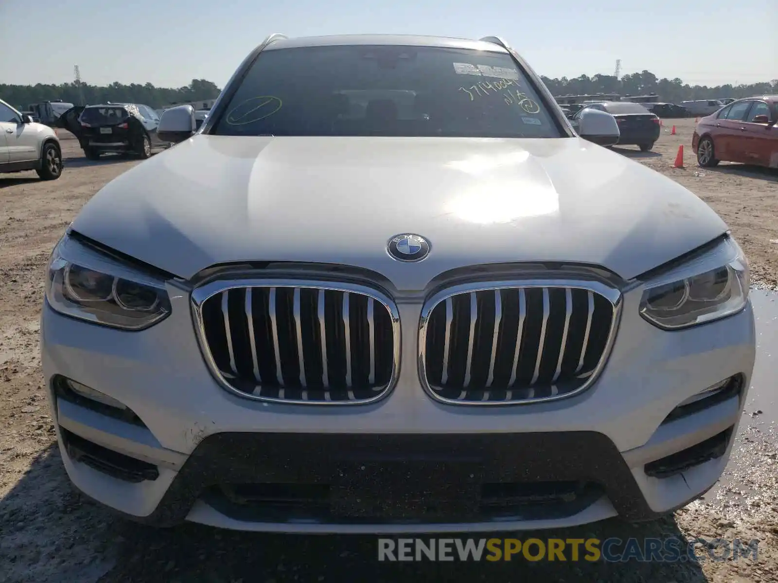 9 Photograph of a damaged car 5UXTR7C53KLR49366 BMW X3 2019