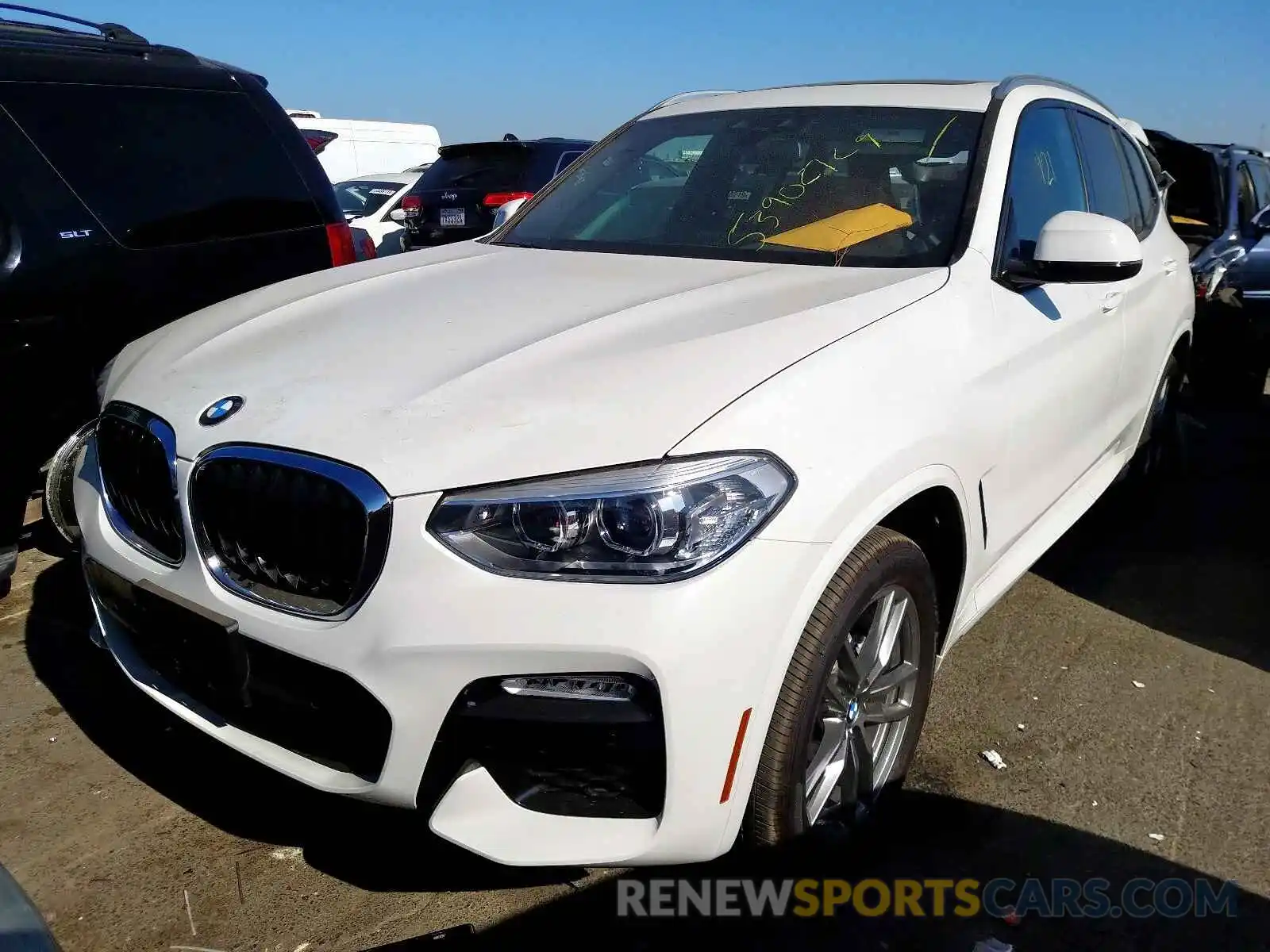 2 Photograph of a damaged car 5UXTR7C53KLR49545 BMW X3 2019