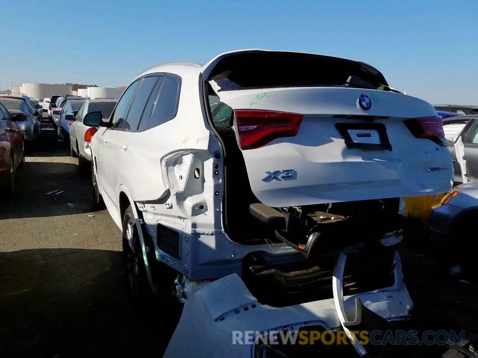 3 Photograph of a damaged car 5UXTR7C53KLR49545 BMW X3 2019