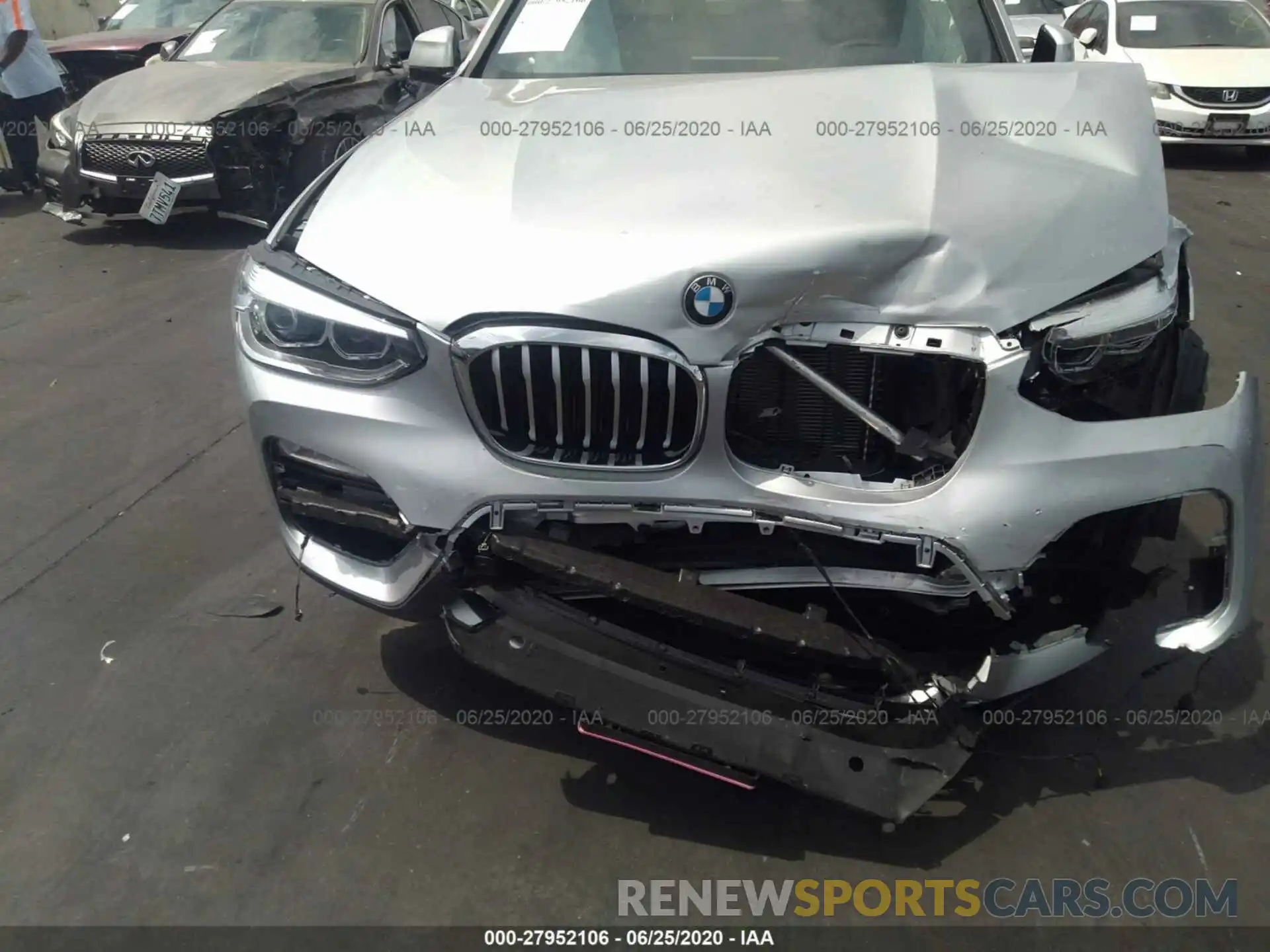 6 Photograph of a damaged car 5UXTR7C53KLR50839 BMW X3 2019