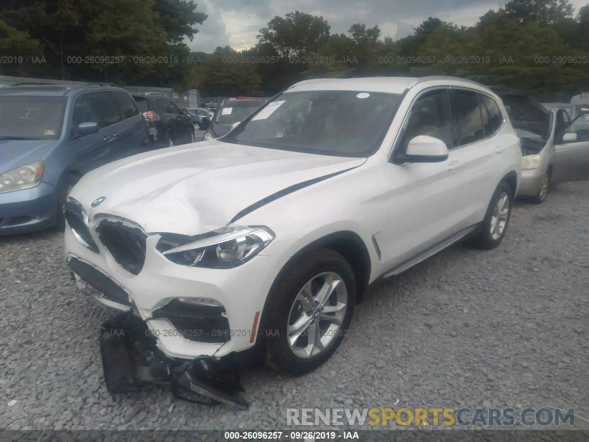 2 Photograph of a damaged car 5UXTR7C53KLR51957 BMW X3 2019