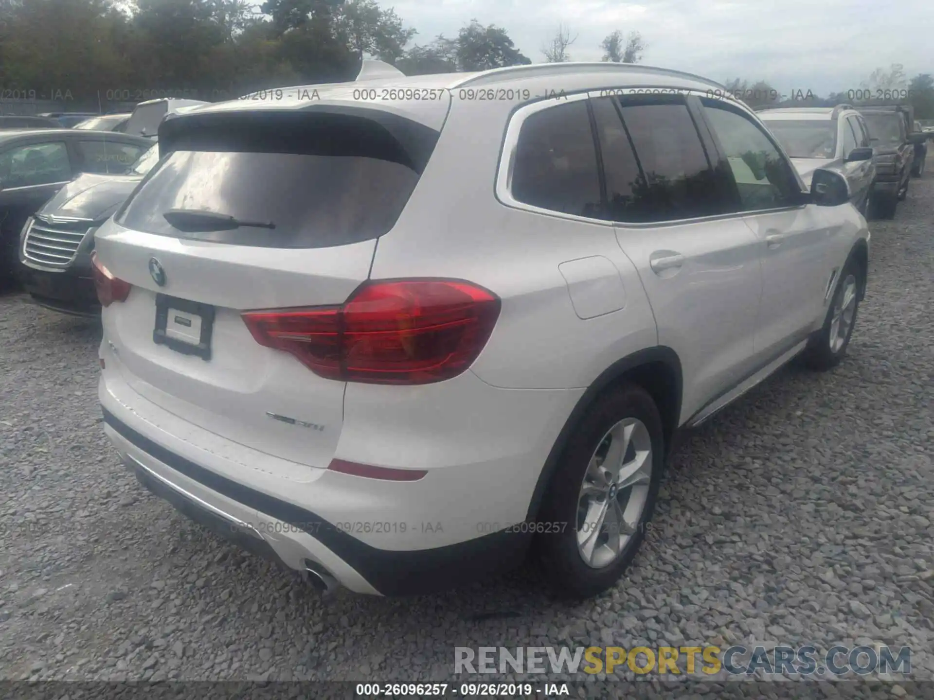 4 Photograph of a damaged car 5UXTR7C53KLR51957 BMW X3 2019