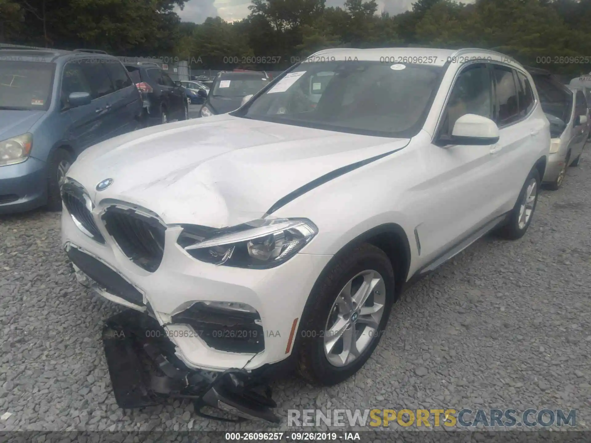 6 Photograph of a damaged car 5UXTR7C53KLR51957 BMW X3 2019