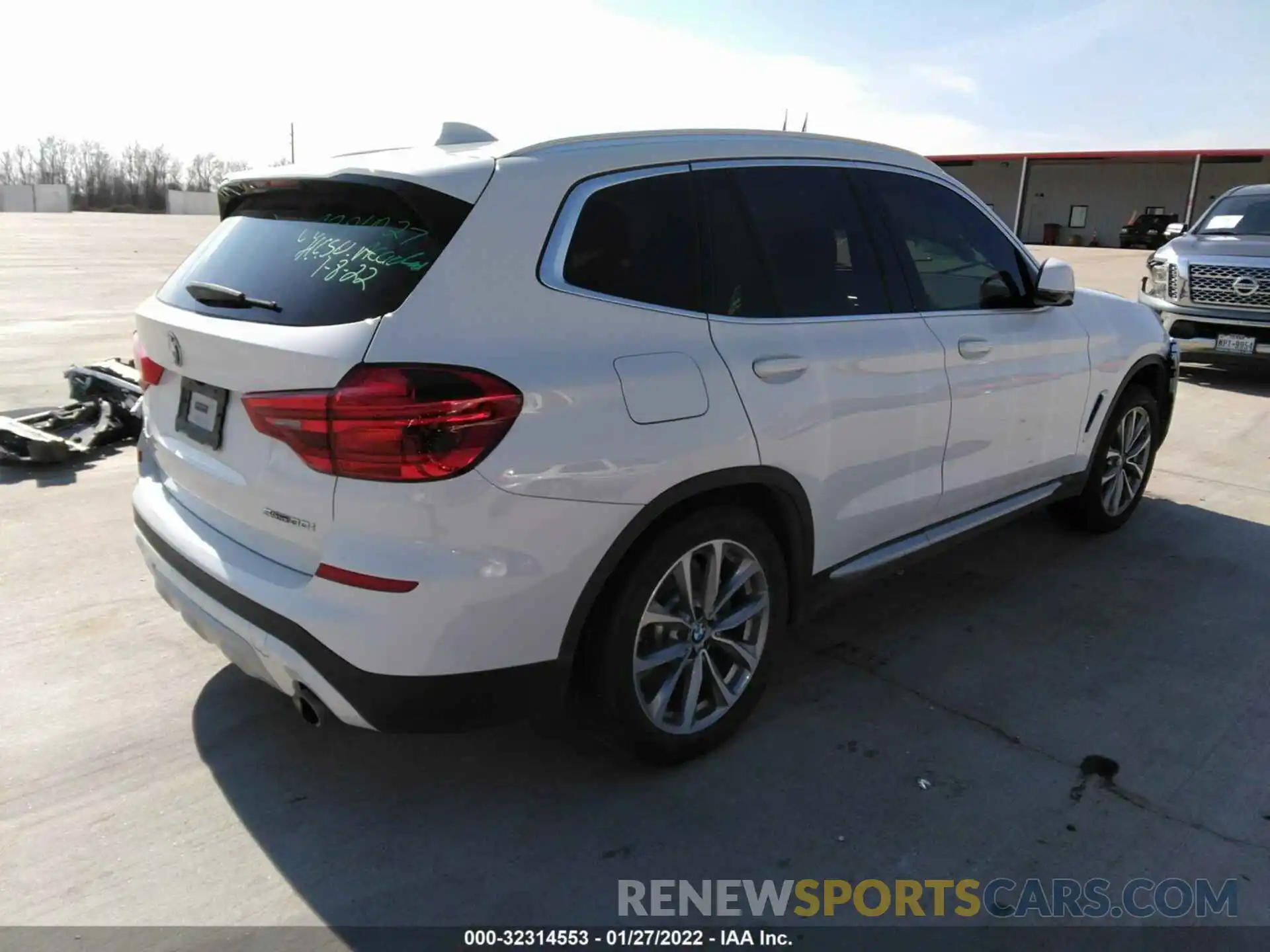 4 Photograph of a damaged car 5UXTR7C53KLR52994 BMW X3 2019