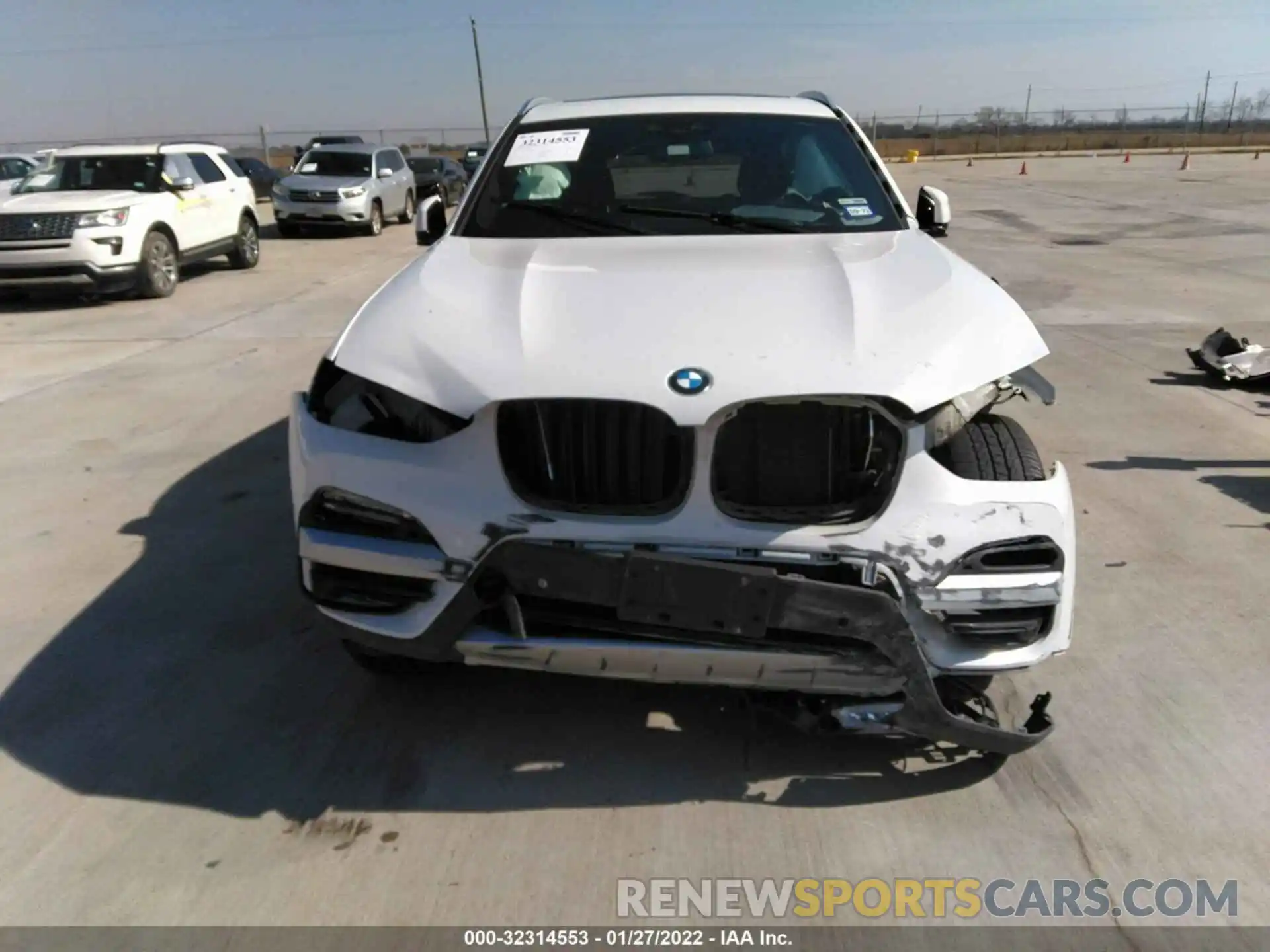 6 Photograph of a damaged car 5UXTR7C53KLR52994 BMW X3 2019