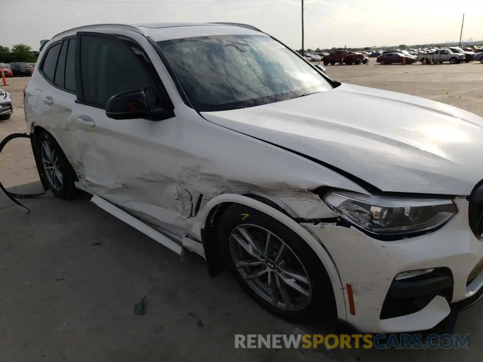 9 Photograph of a damaged car 5UXTR7C54KLE93672 BMW X3 2019