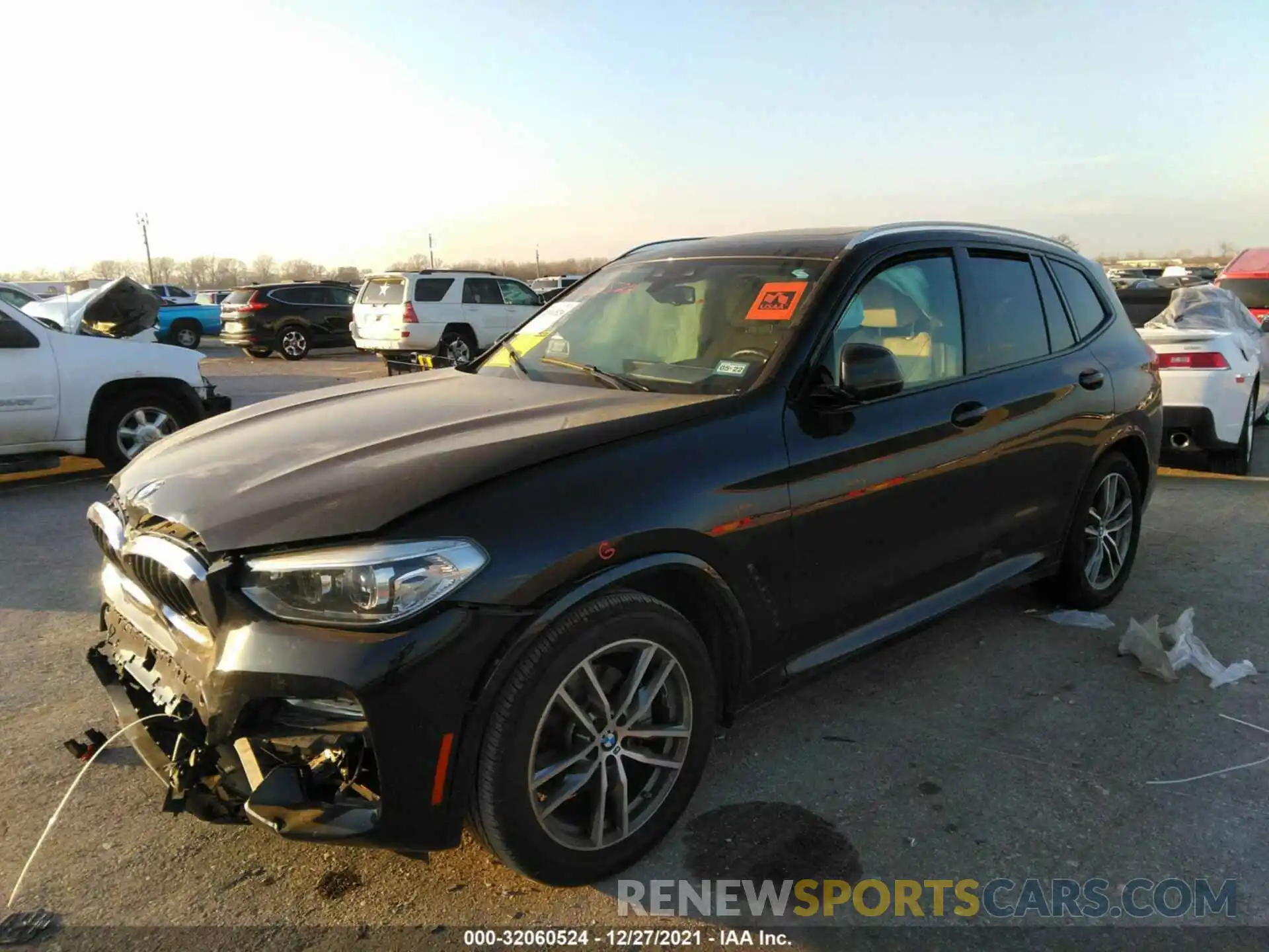 2 Photograph of a damaged car 5UXTR7C54KLE93915 BMW X3 2019