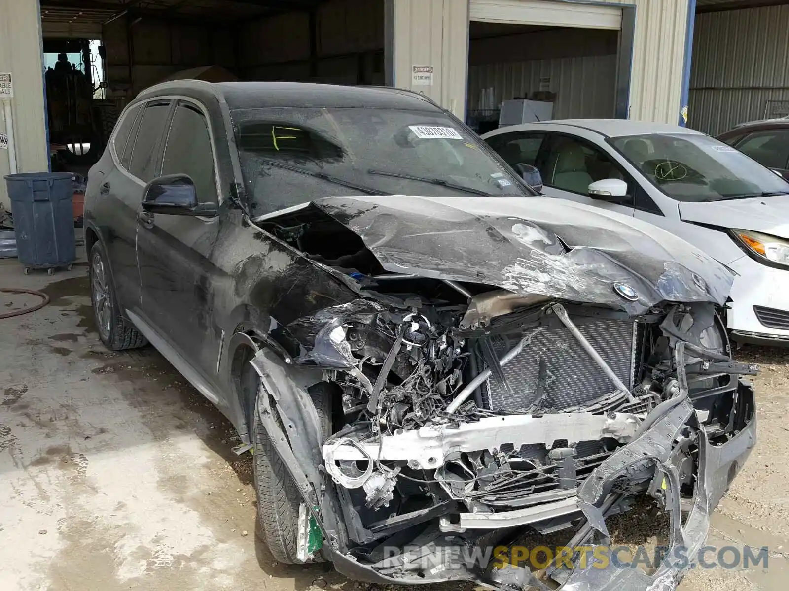 1 Photograph of a damaged car 5UXTR7C54KLE94370 BMW X3 2019