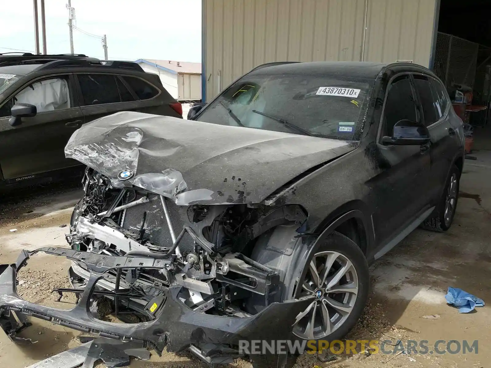 2 Photograph of a damaged car 5UXTR7C54KLE94370 BMW X3 2019