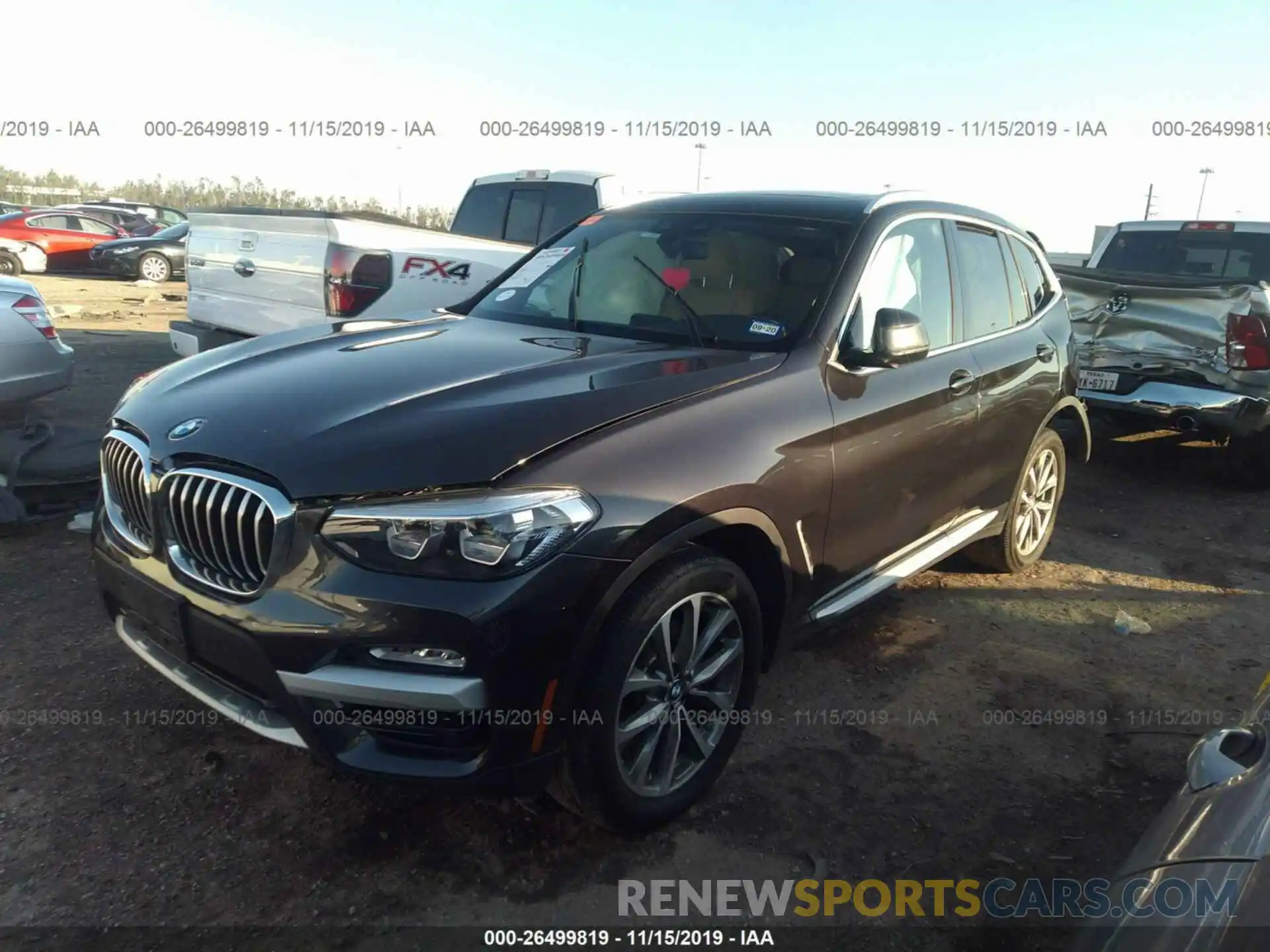 2 Фотография поврежденного автомобиля 5UXTR7C54KLE97060 BMW X3 2019