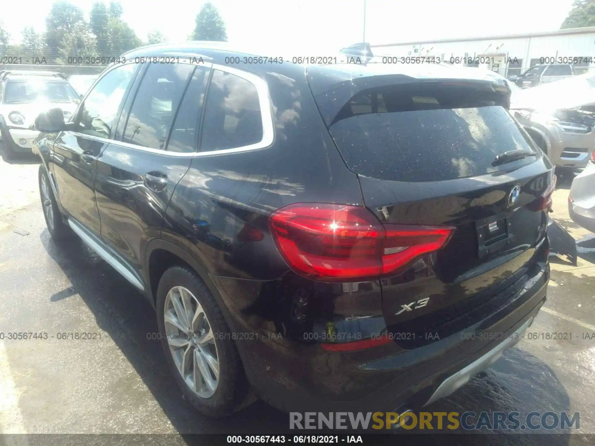 3 Photograph of a damaged car 5UXTR7C54KLE97690 BMW X3 2019