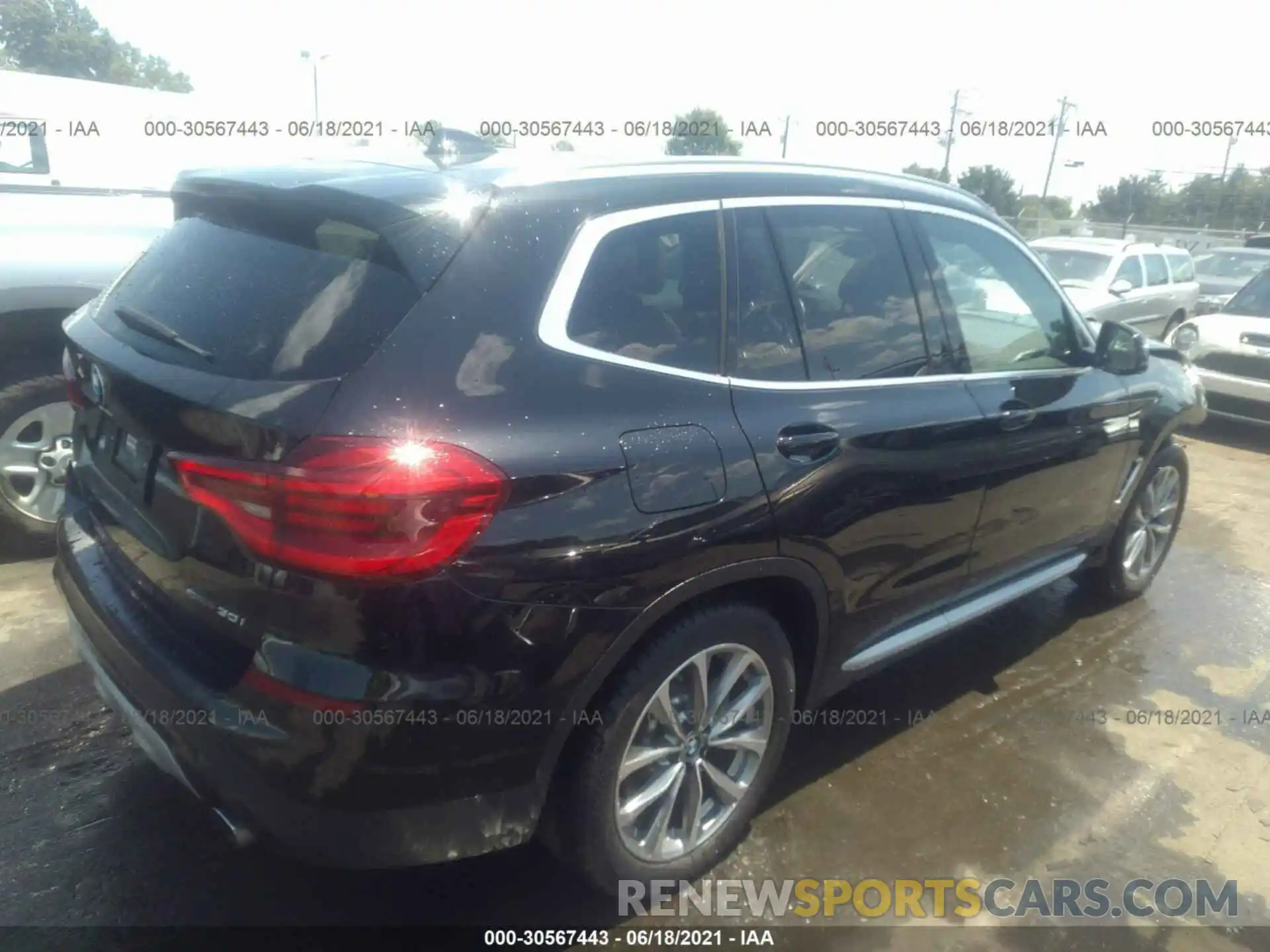 4 Фотография поврежденного автомобиля 5UXTR7C54KLE97690 BMW X3 2019