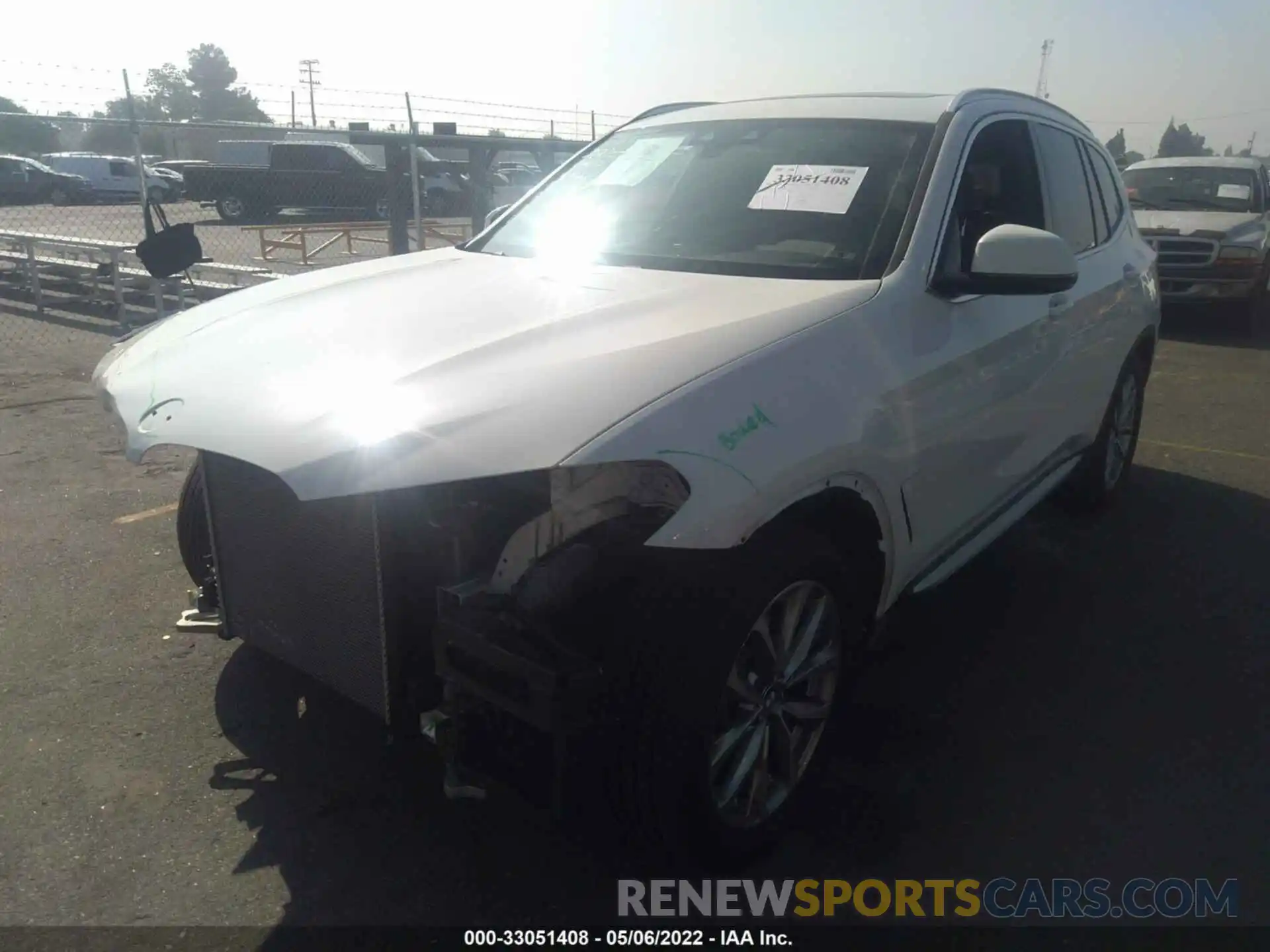 2 Photograph of a damaged car 5UXTR7C54KLE98015 BMW X3 2019