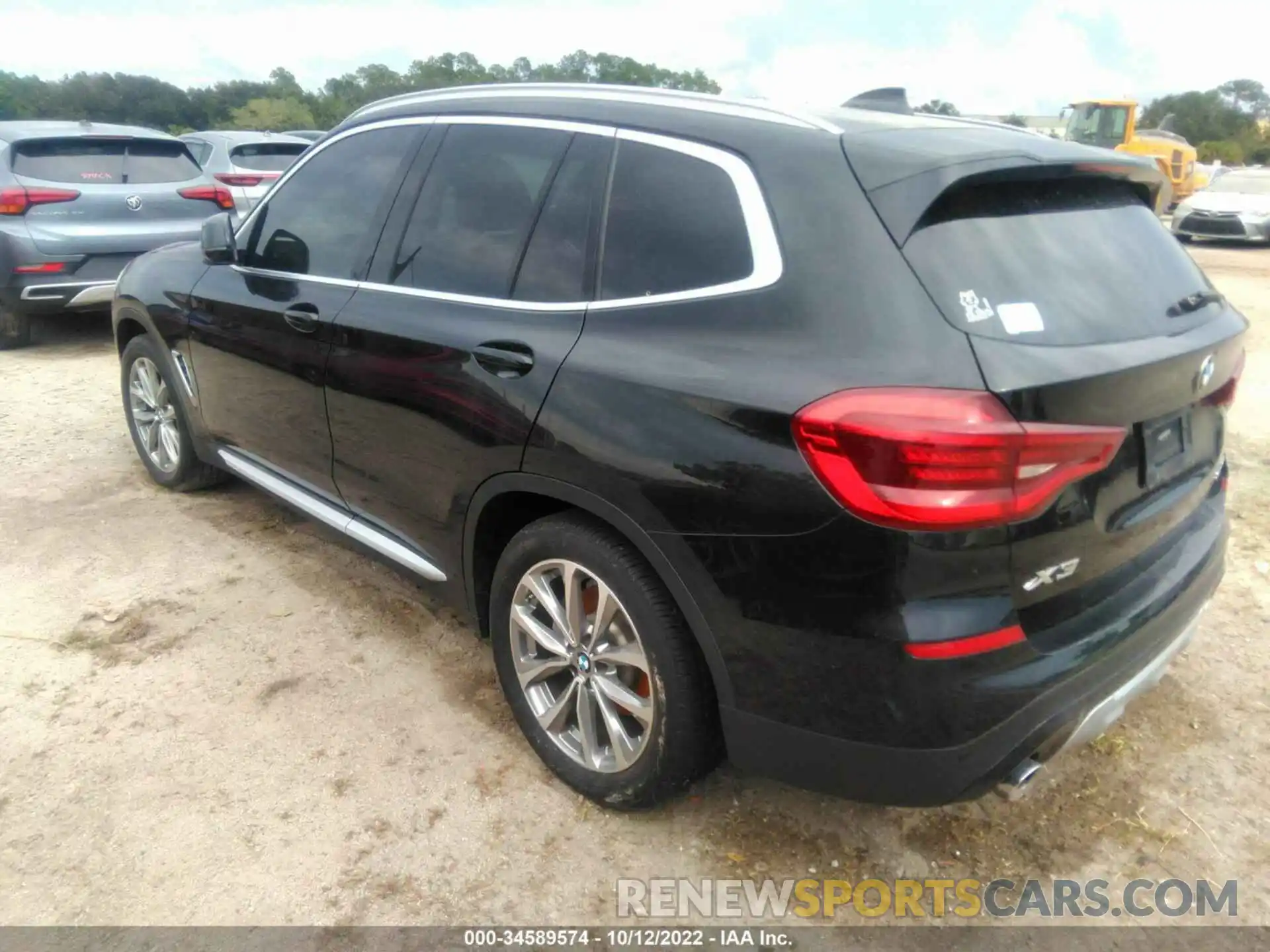 3 Photograph of a damaged car 5UXTR7C54KLF24581 BMW X3 2019